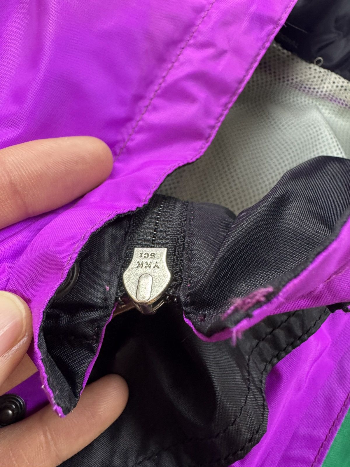 Other K WAY 2000 Jacket Vintage Multicolour Rain Anorak Half Zip Size US S / EU 44-46 / 1 - 7 Thumbnail