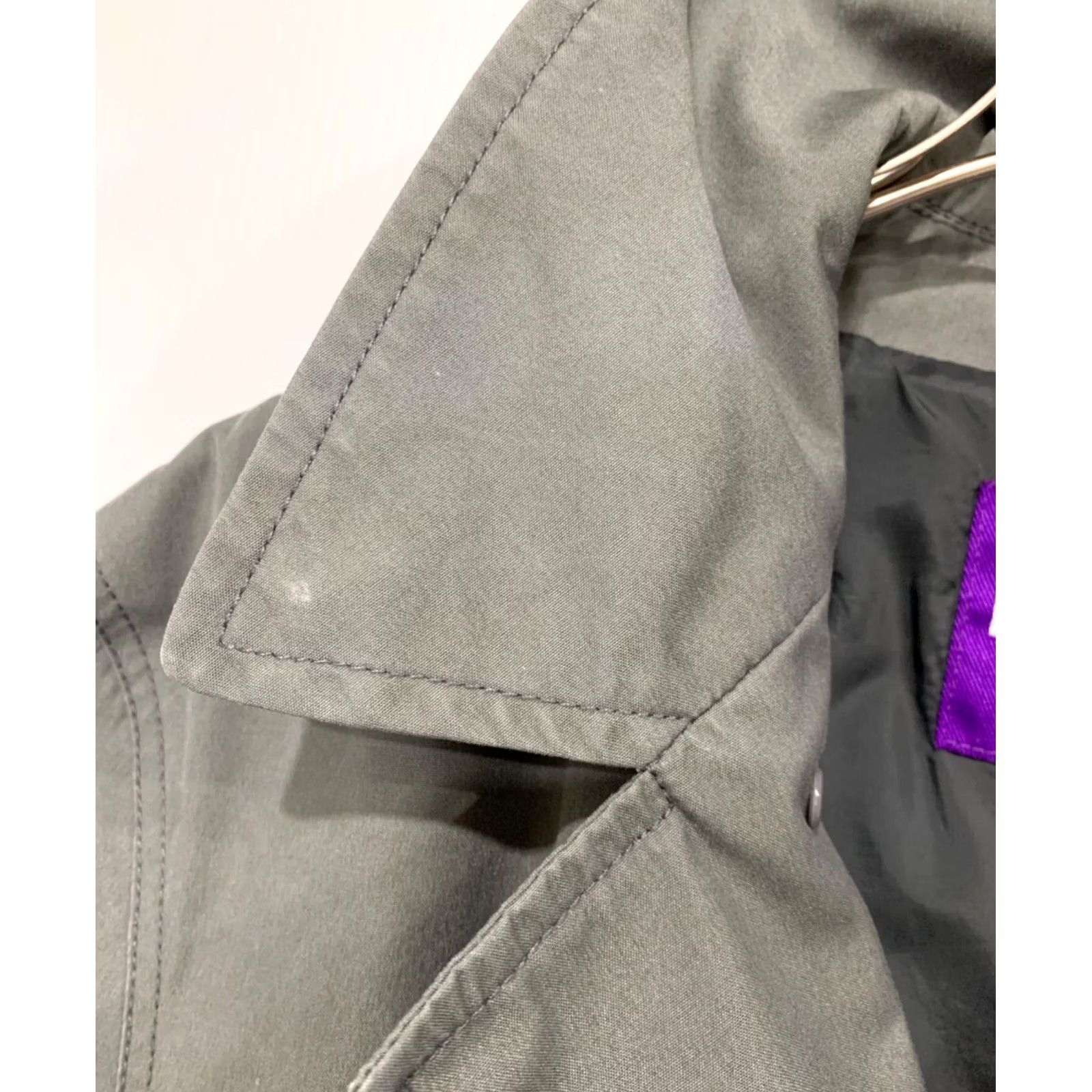 The North Face Purple Label THE NORTH FACE PURPLE LABEL Coat Mens Size S Gray Solid Overcoat Mid-Length Casual Travel Size US S / EU 44-46 / 1 - 7 Thumbnail