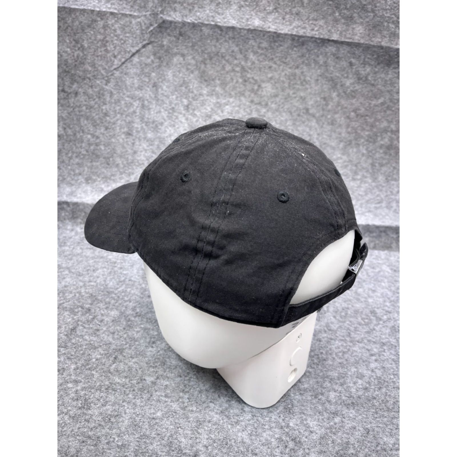 Adidas adidas Hat Cap Strap Back Adult One Size Black 100% Cotton Golf Climalite Size ONE SIZE - 5 Thumbnail
