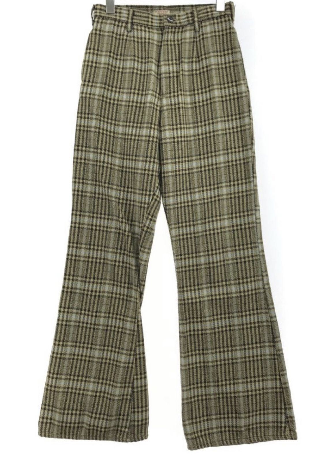 KAPITAL Multicolor Plaid Pattern Flare Pants