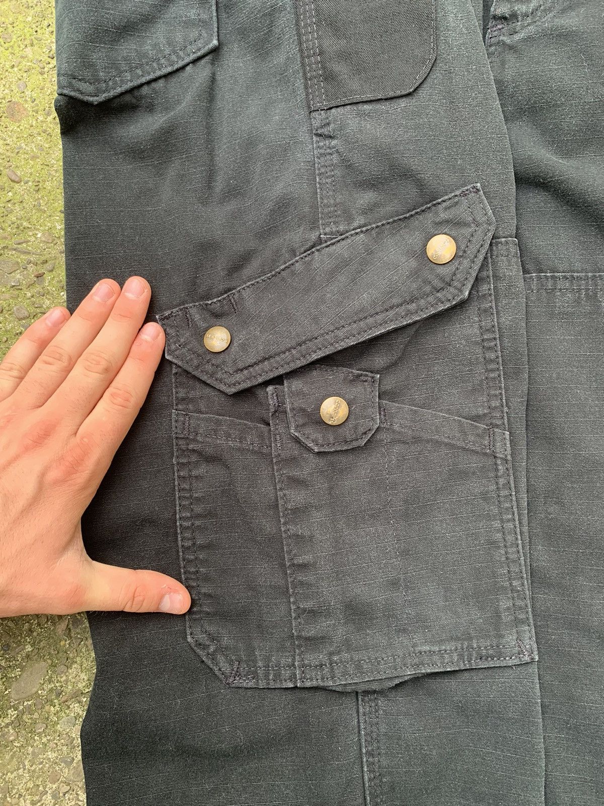 Carhartt Vintage Carhartt Cargo Work Pants Distressed Size US 34 / EU 50 - 20 Thumbnail