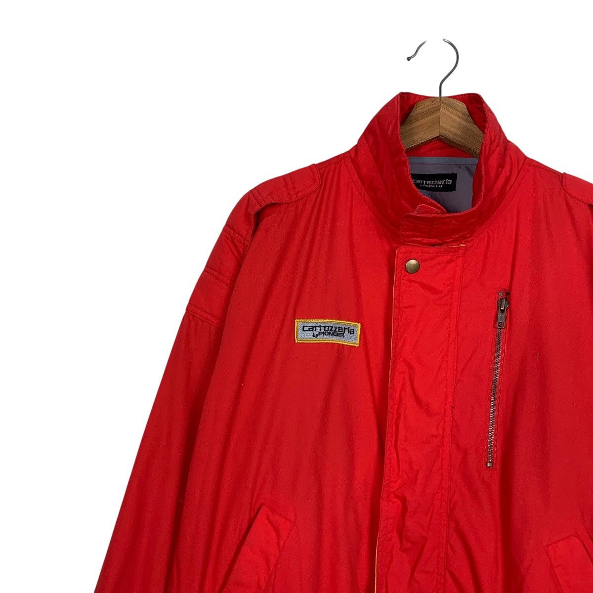 Japanese Brand Vintage 90’s CARROZZERIA PIONEER Big Logo Jacket #3560-C163 Size US M / EU 48-50 / 2 - 8 Thumbnail