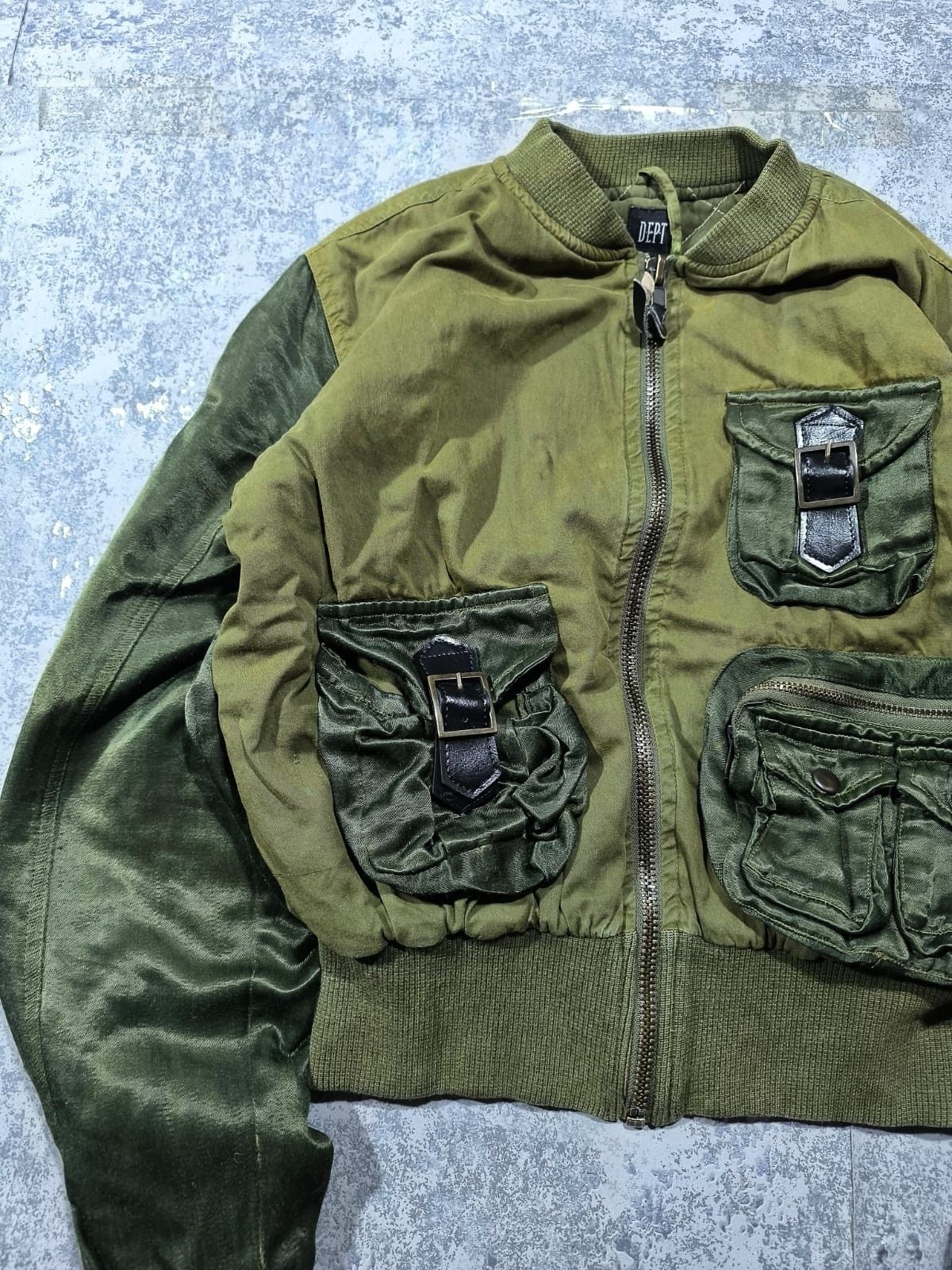 Other Avangarde Japan Streetwear Faded Military Bomber Jacket Size S / US 4 / IT 40 - 5 Thumbnail