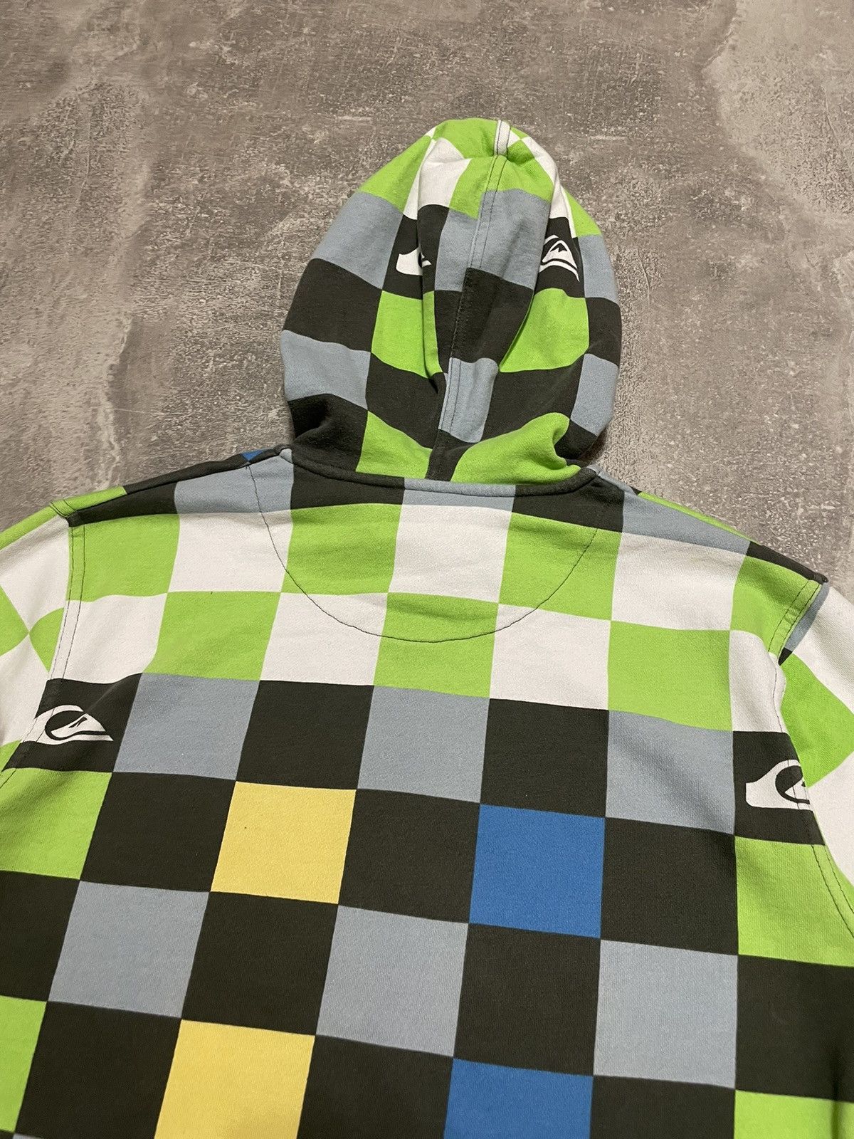 Quiksilver Vintage Quicksilver Surf Cubes Zip-Up Hoodie Size US M / EU 48-50 / 2 - 10 Thumbnail