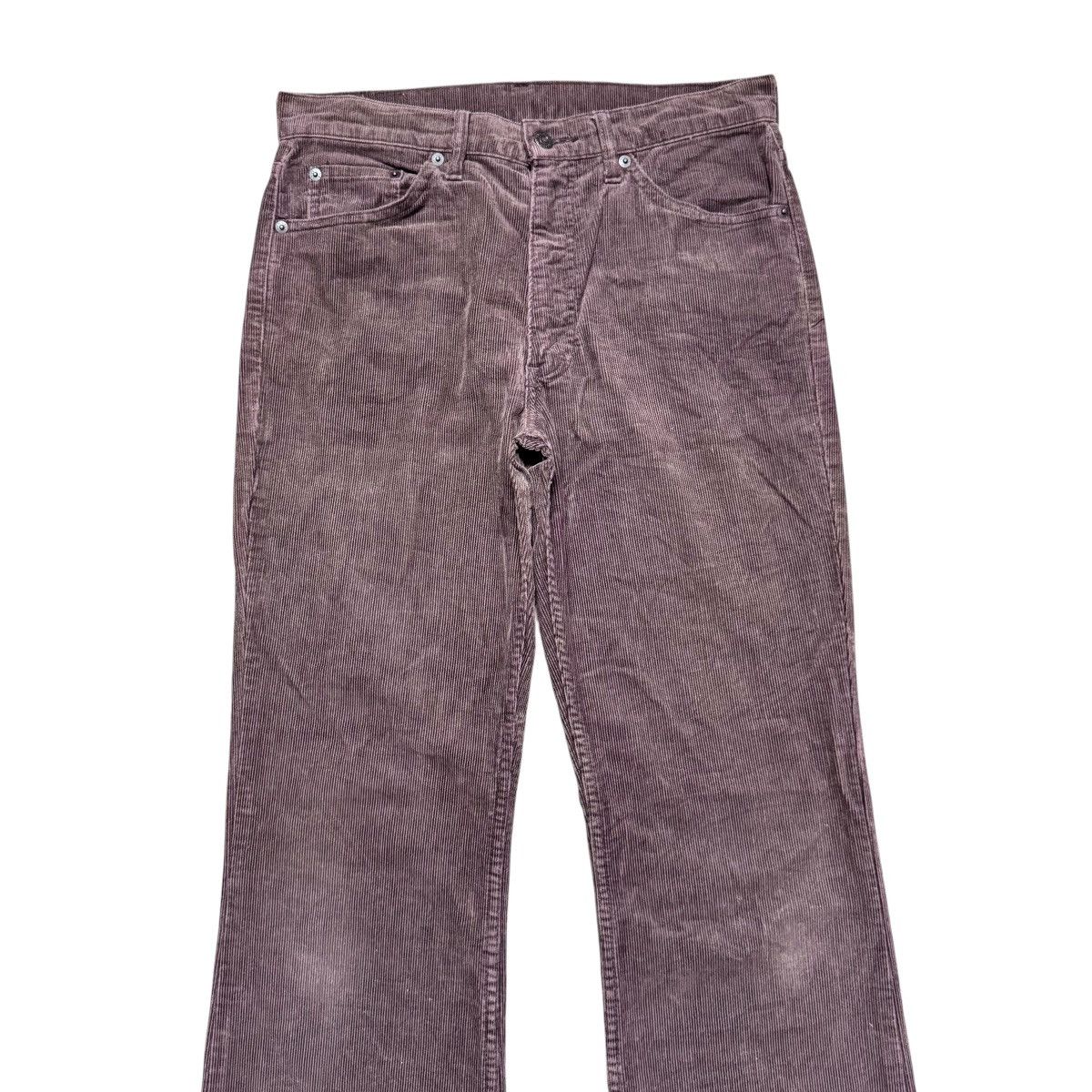 Levi's Vintage Levis 517 Brown Corduroy Flare Jeans Size US 32 / EU 48 - 3 Thumbnail