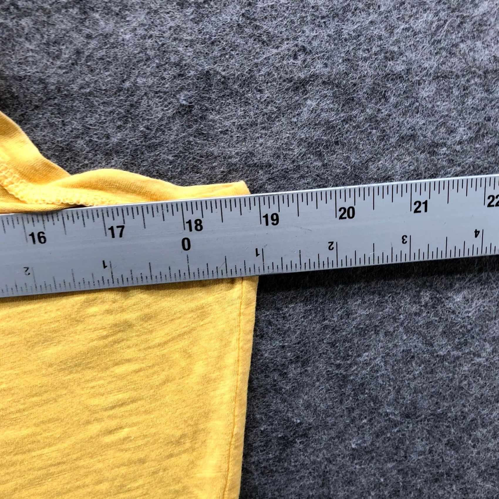 Gap Gap Slub Knit Scoop Neck Tank Top Womens Medium Yellow Cotton Lightweight Sleeveless Tank Top Size M / US 6-8 / IT 42-44 - 7 Thumbnail