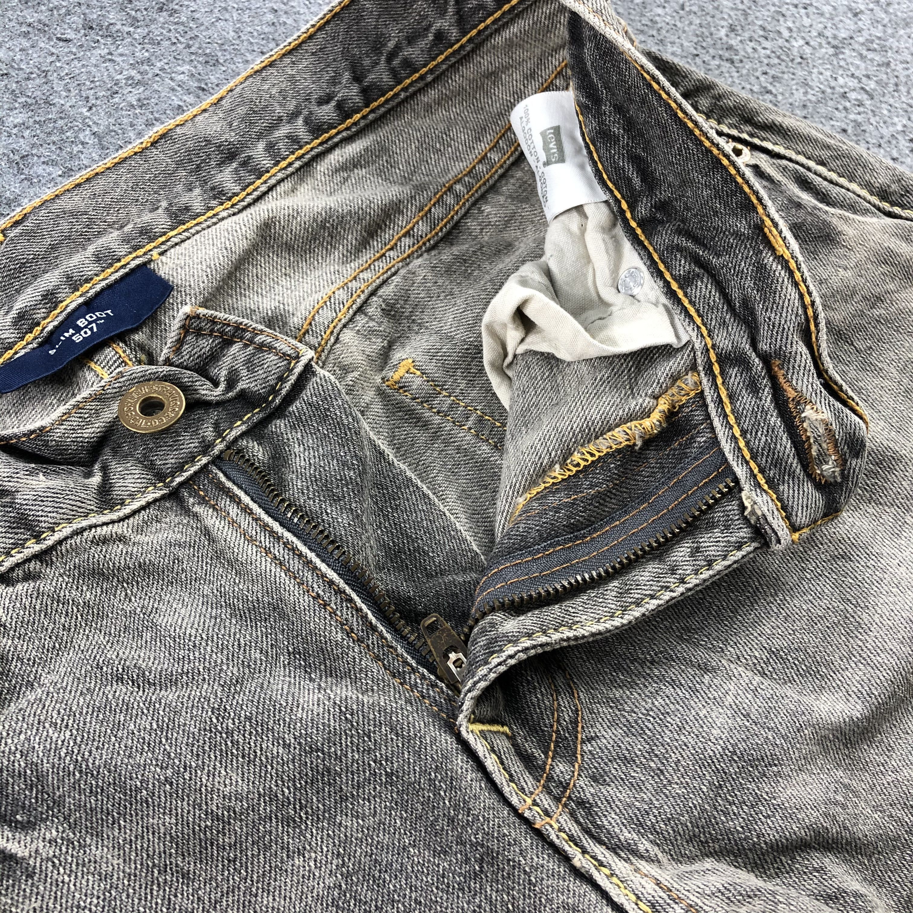 Levi's Vintage Levis 507 Flare Jeans-J2277 Size US 31 - 8 Thumbnail
