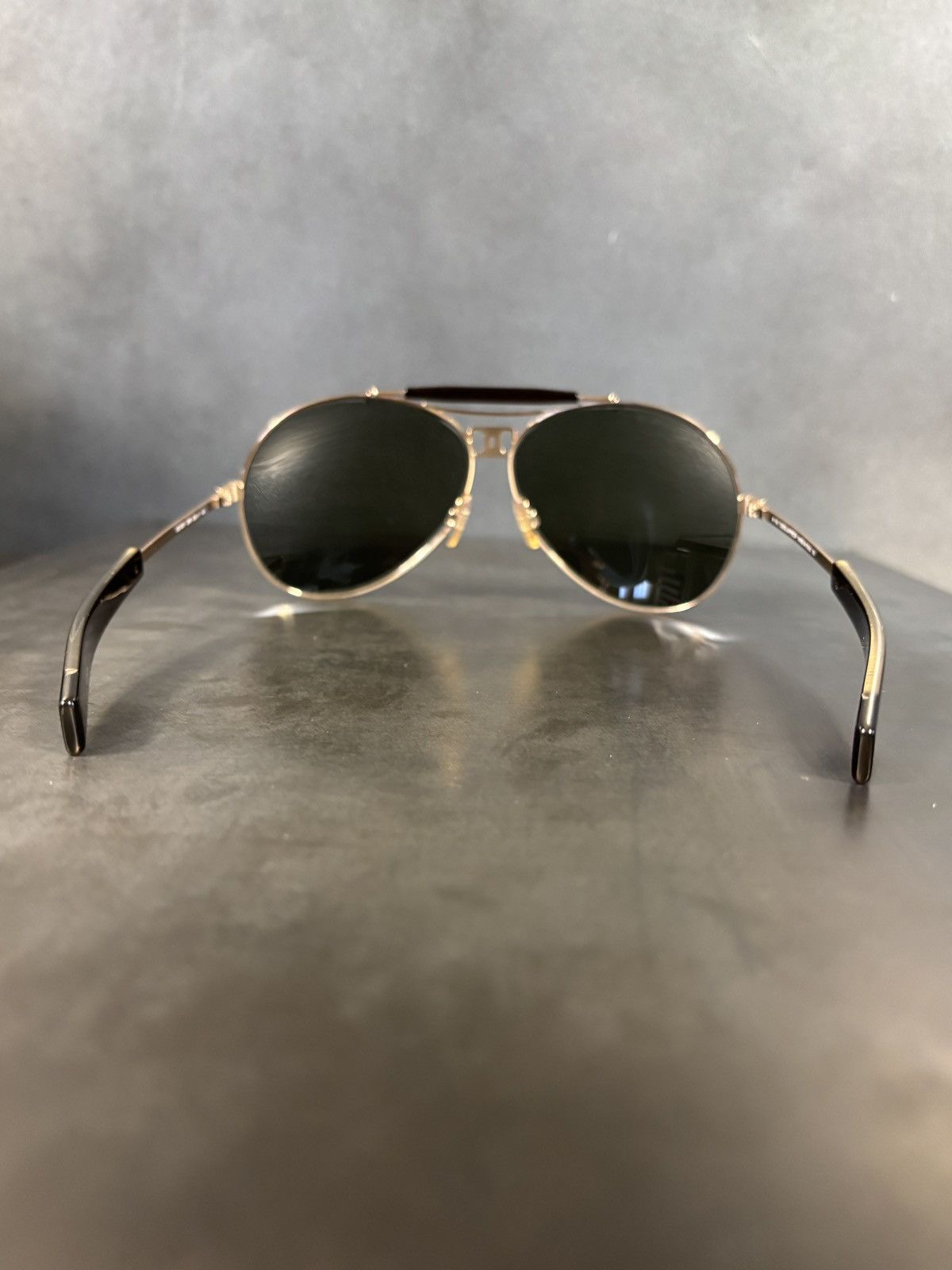 Dsquared2 2010 DSquared2 Sunglasses Metal Aviators DQ 0001 Italy Size ONE SIZE - 12 Thumbnail