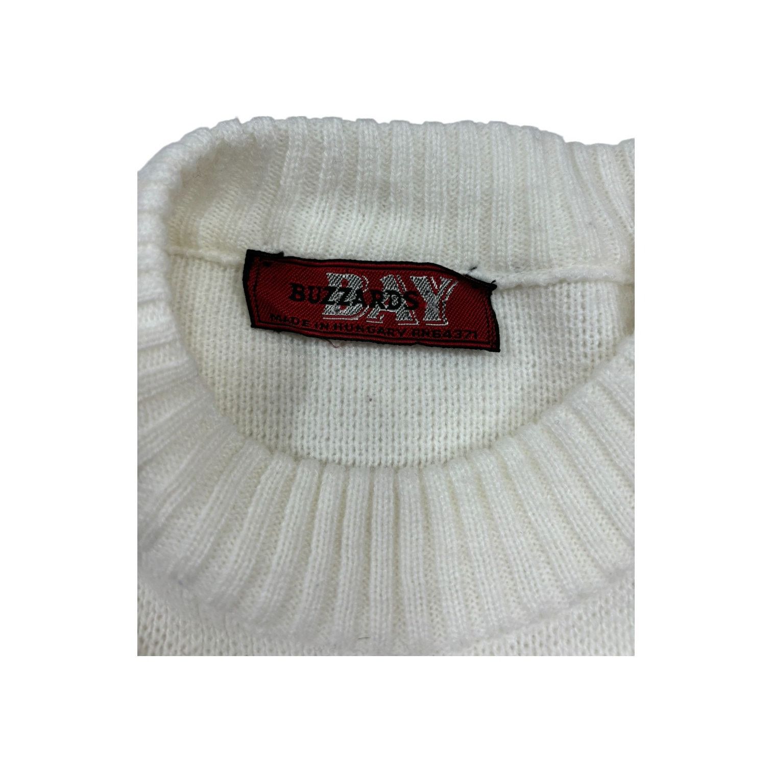 Other Vintage Sweater White Blue Snowflake Pattern Blizzards Bay Size US M / EU 48-50 / 2 - 8 Thumbnail