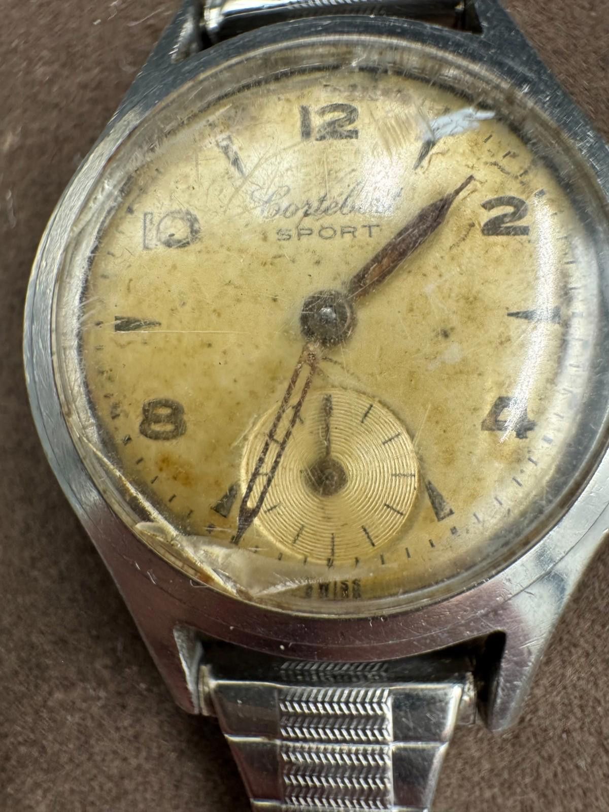 Other Vintage Cortebert Sport Swiss Watch 15 Jewels Manual Wind Tr Size ONE SIZE - 4 Thumbnail