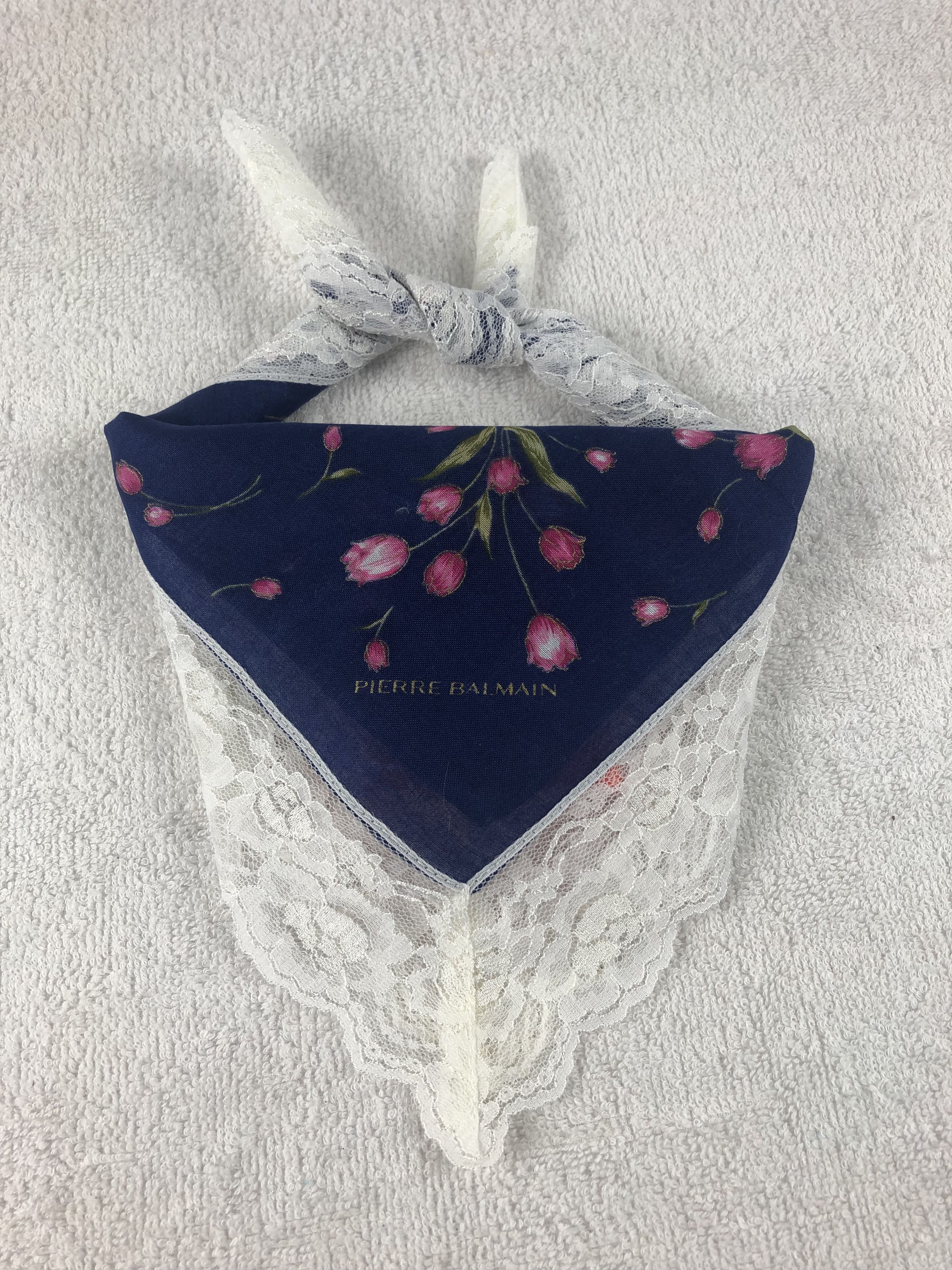 Pierre Balmain × Vintage Pierre Balmain Handkerchief / Bandana / Neckerchief Size ONE SIZE - 1 Thumbnail