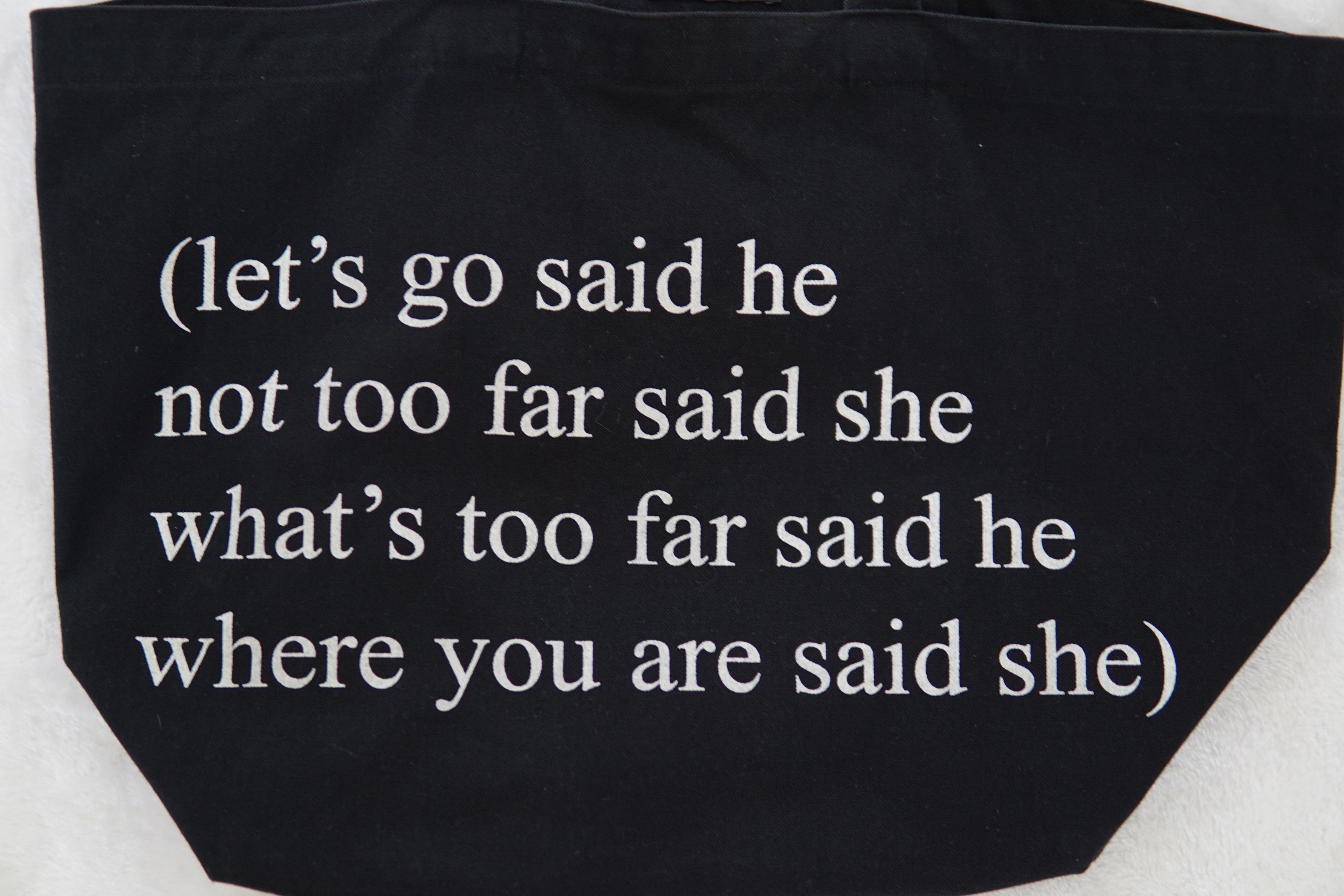 Ann Demeulemeester SS16 Poem Tote Size ONE SIZE - 2 Thumbnail