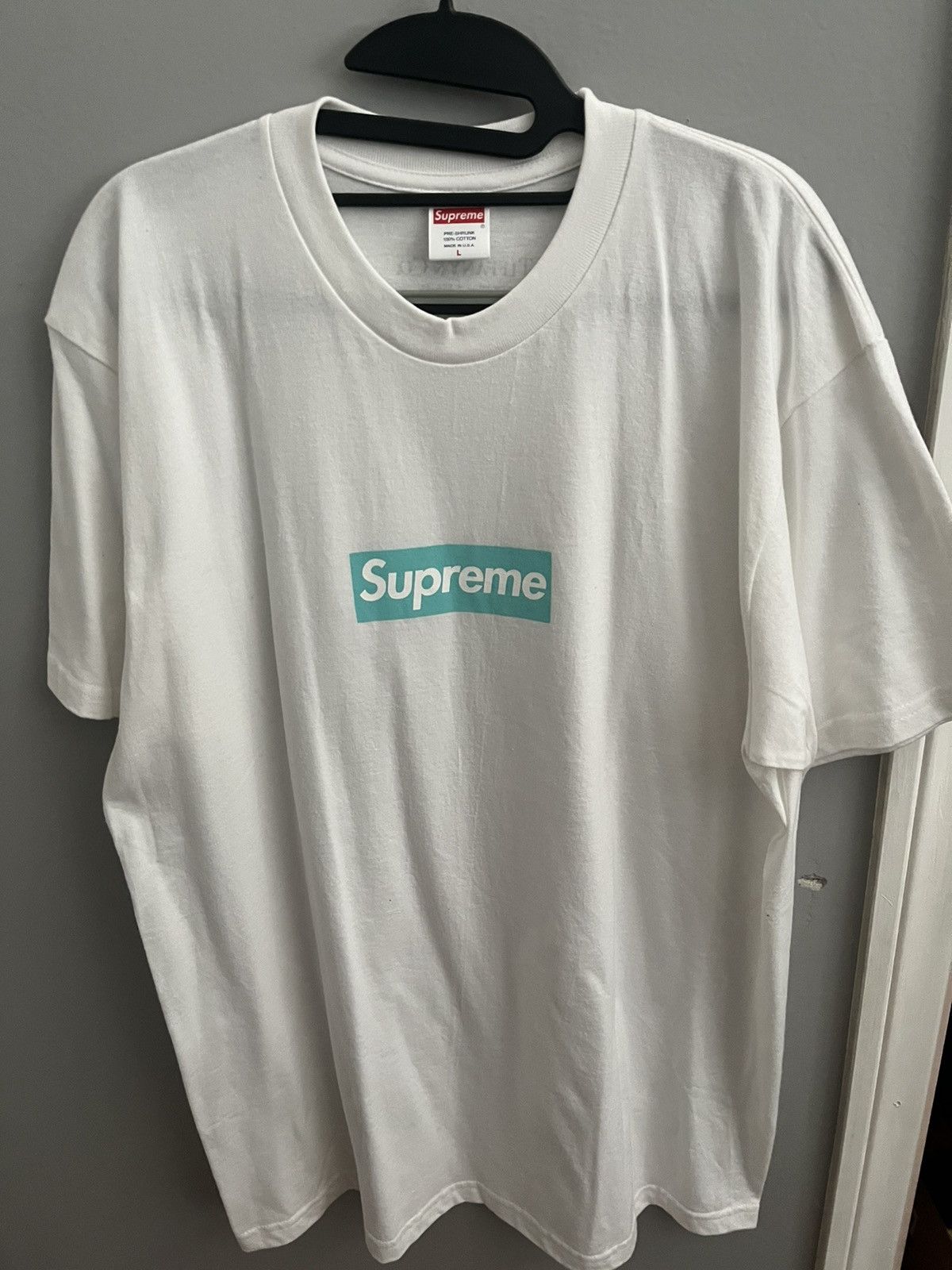 Supreme Tiffany Box Logo | Grailed