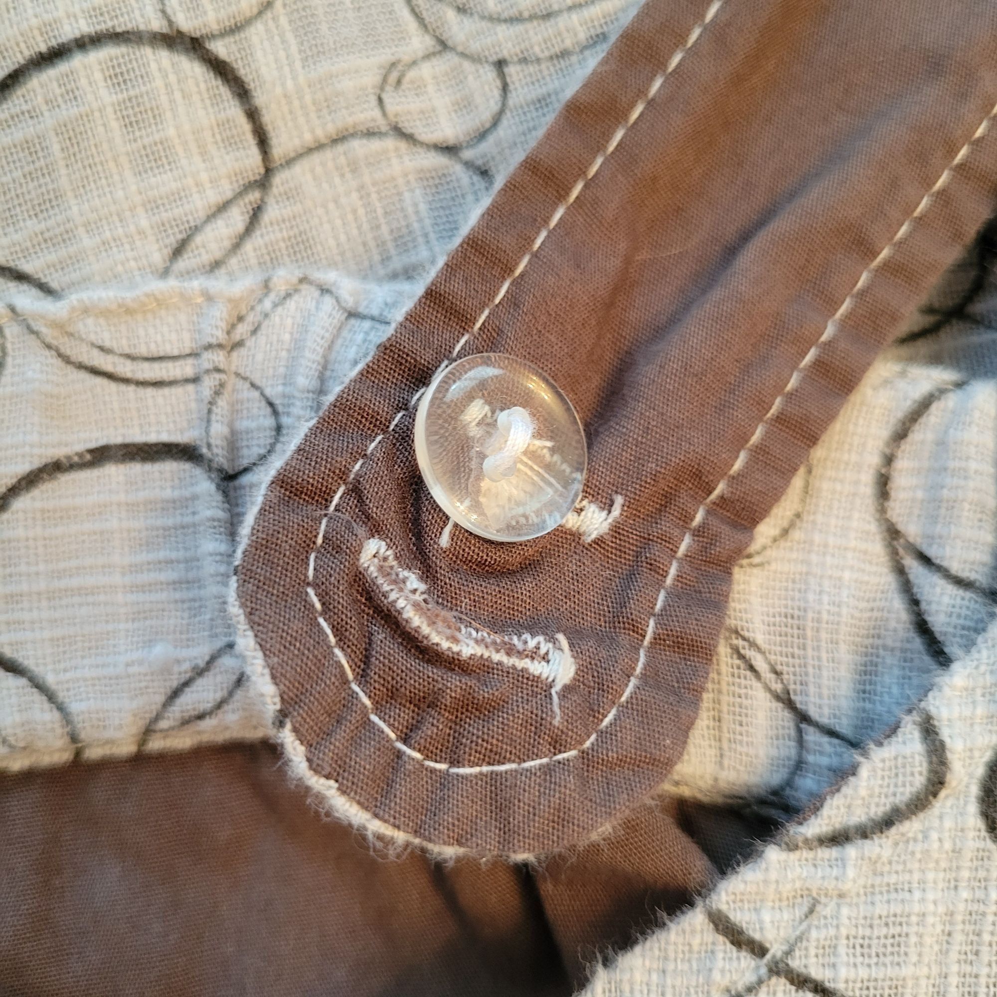 KAVU Kavu M Sleeveless Top Gray Black Circle Pattern Cotton Jumpe Size M / US 6-8 / IT 42-44 - 5 Thumbnail