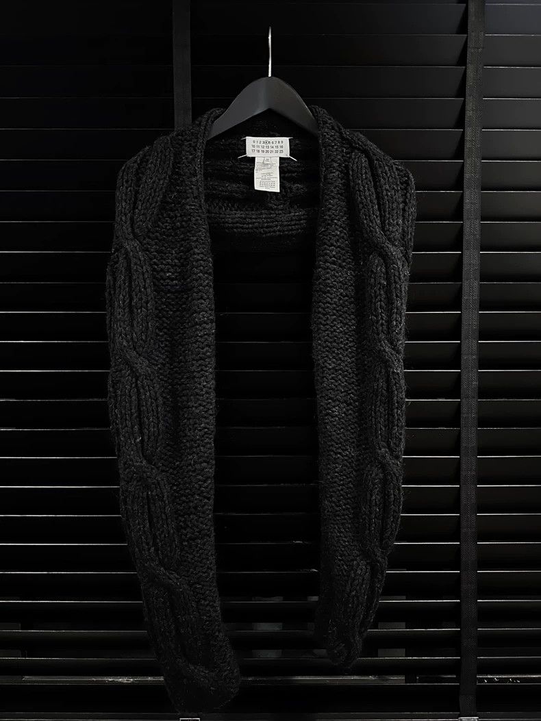 Maison Margiela Wool Mohair Blend Shawl Sleeve Wrap Size US L / EU 52-54 / 3 - 1 Thumbnail