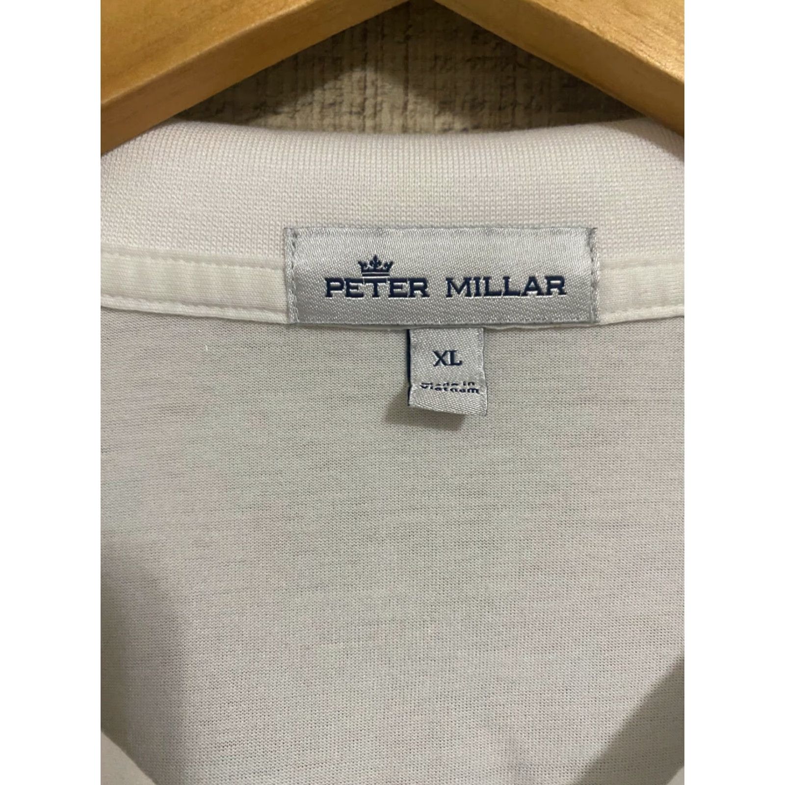 Peter Millar Peter Millar Short Sleeve Half Button Top XL Polo Polo Shirt Men Multicolor Striped Blue Colorful Shirt Size US XL / EU 56 / 4 - 2 Thumbnail