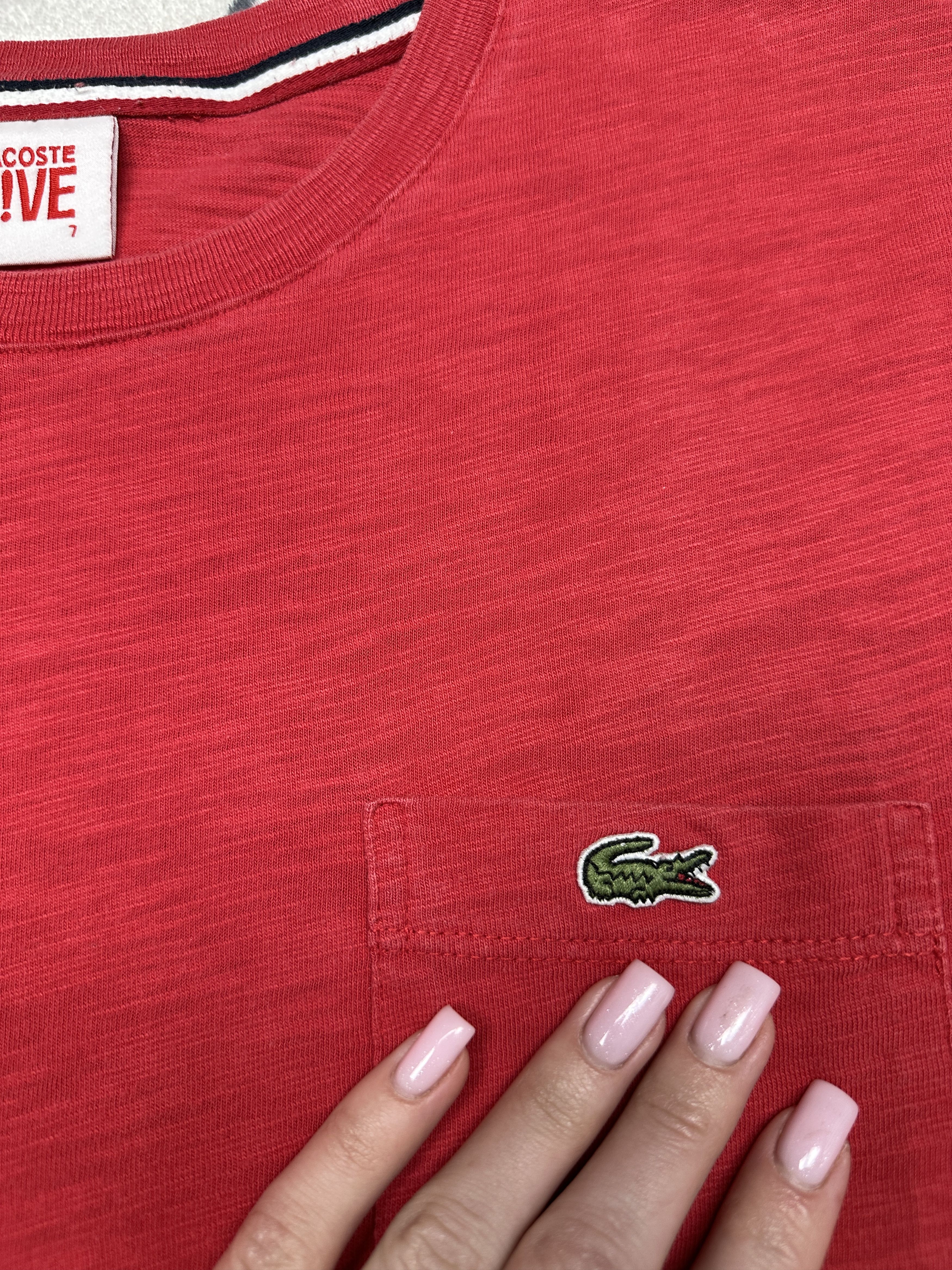 Lacoste Lacoste LIVE Vintage Mens T-Shirt Tee Size US XL / EU 56 / 4 - 3 Thumbnail