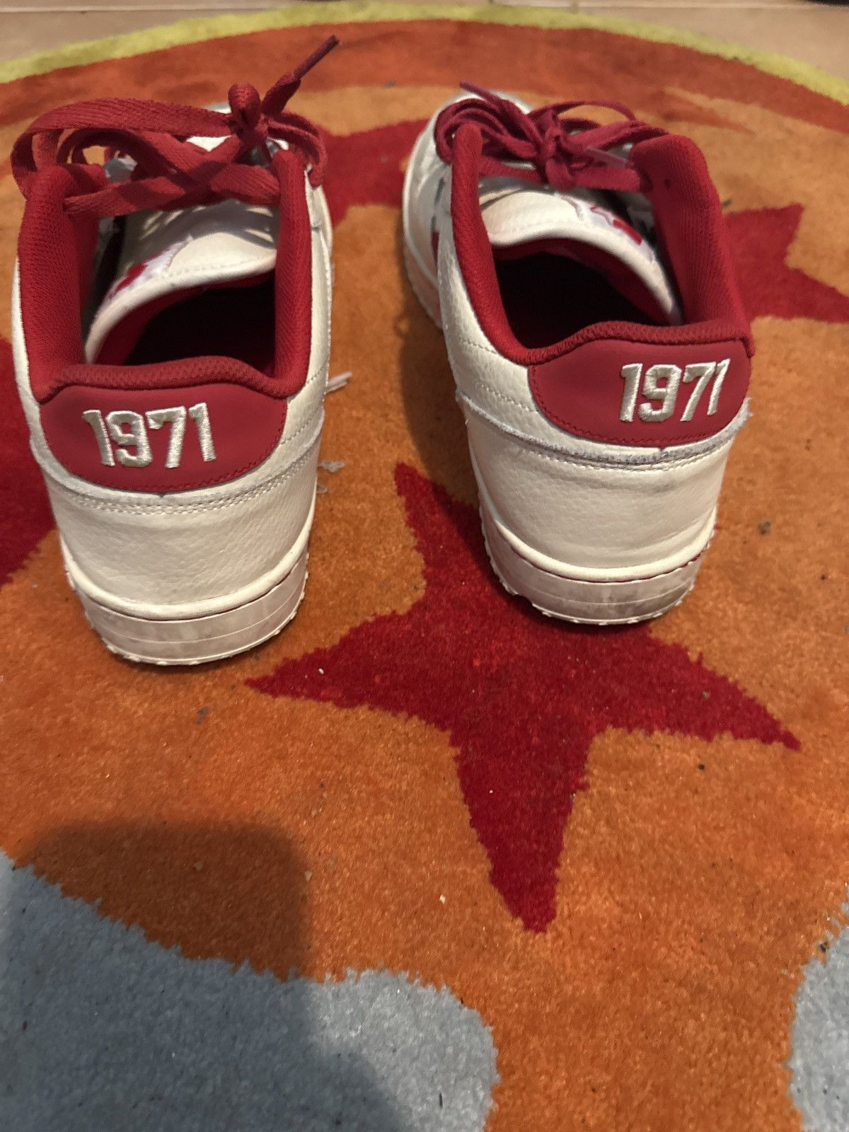 Starter Starter lfs 1 low top cream and red Size US 11 / EU 44 - 5 Thumbnail