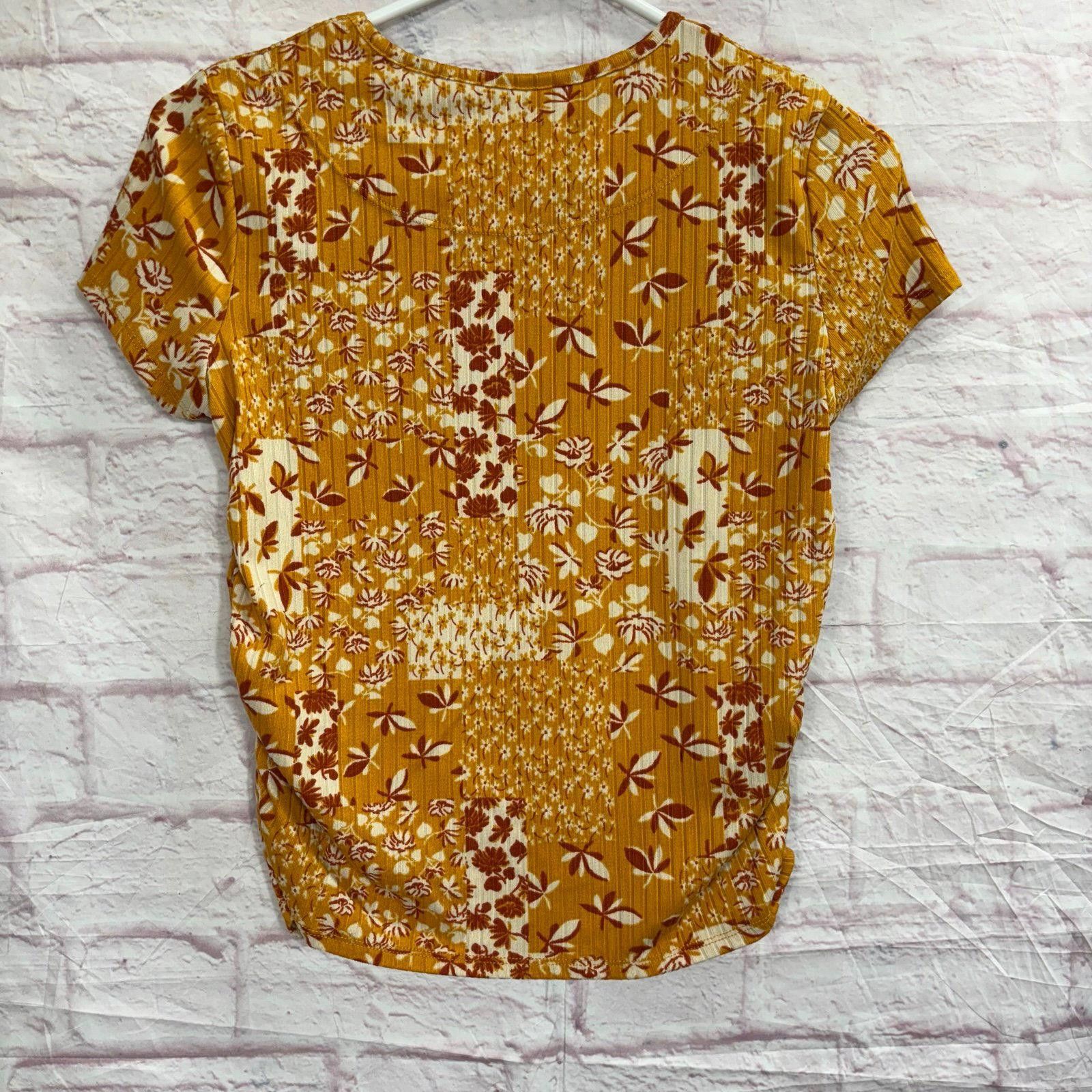 Other Wonder Nation Floral Patchwork Short Sleeve Shirt Large Size L / US 10 / IT 46 - 4 Thumbnail