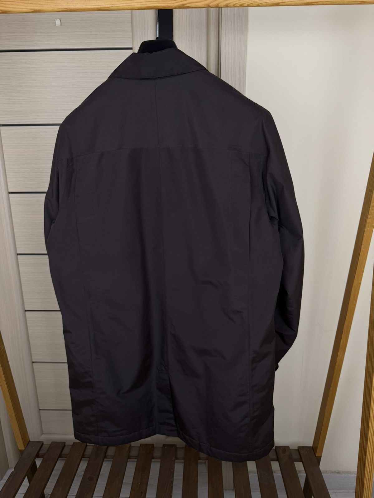 Ermenegildo Zegna Zegna Sport microtech project men's raincoat in brown size M Size US M / EU 48-50 / 2 - 7 Thumbnail