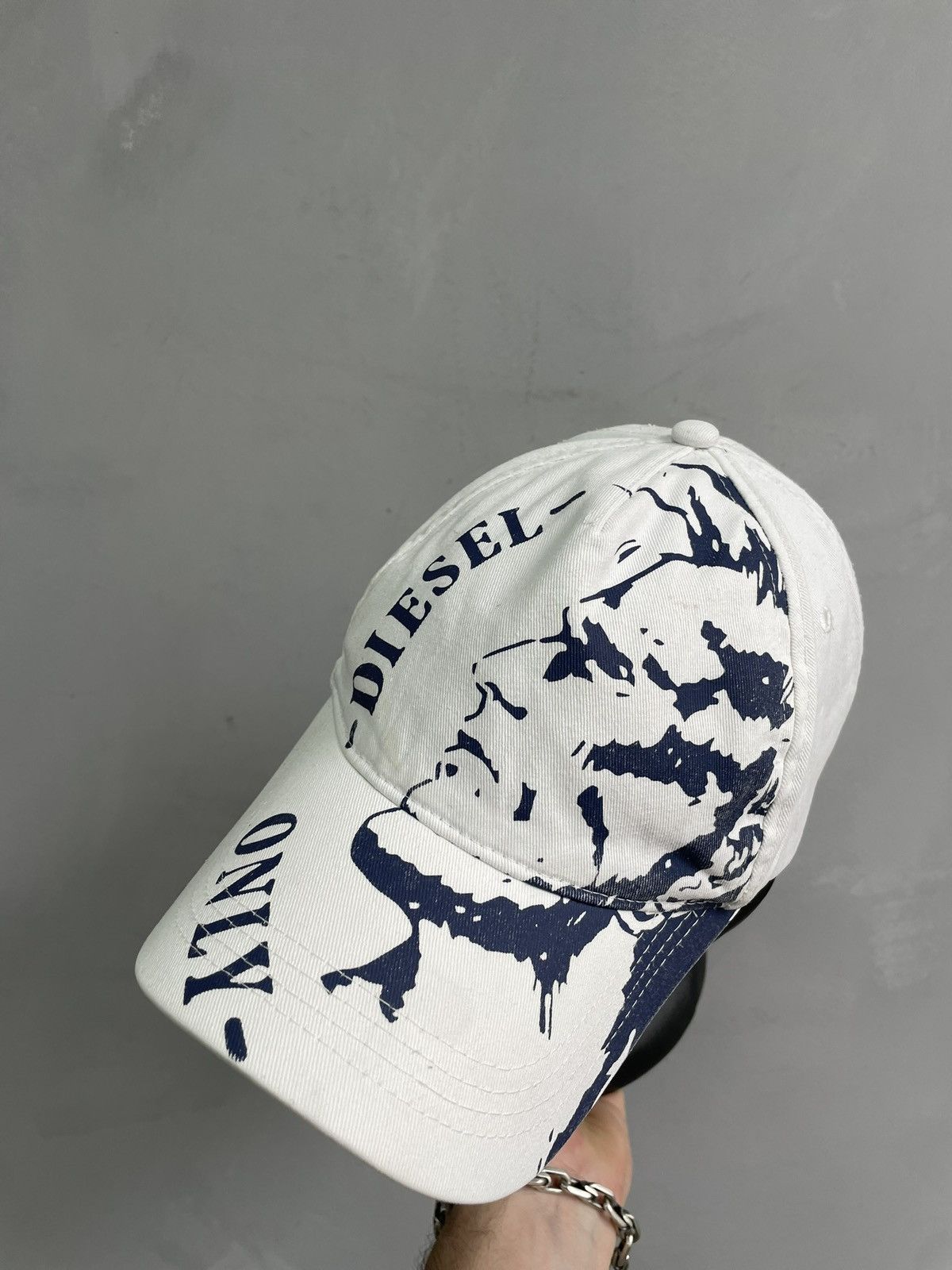 Diesel Vintage y2k big logo diesel hat cap Size ONE SIZE - 7 Thumbnail