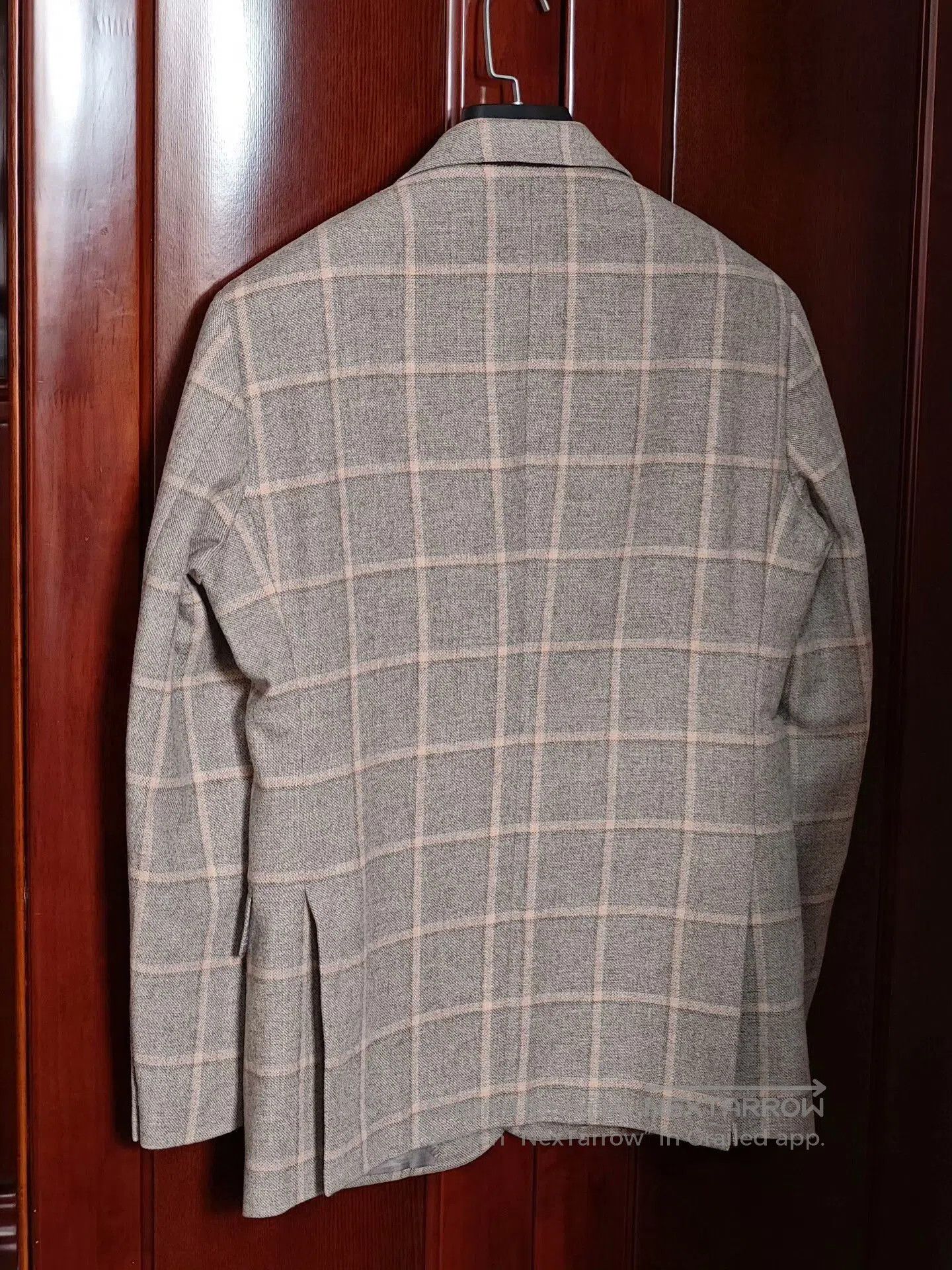 Luciano Barbera Carlo Barbera Flannel Half-Lined Blazer. Size US M / EU 48-50 / 2 - 8 Thumbnail