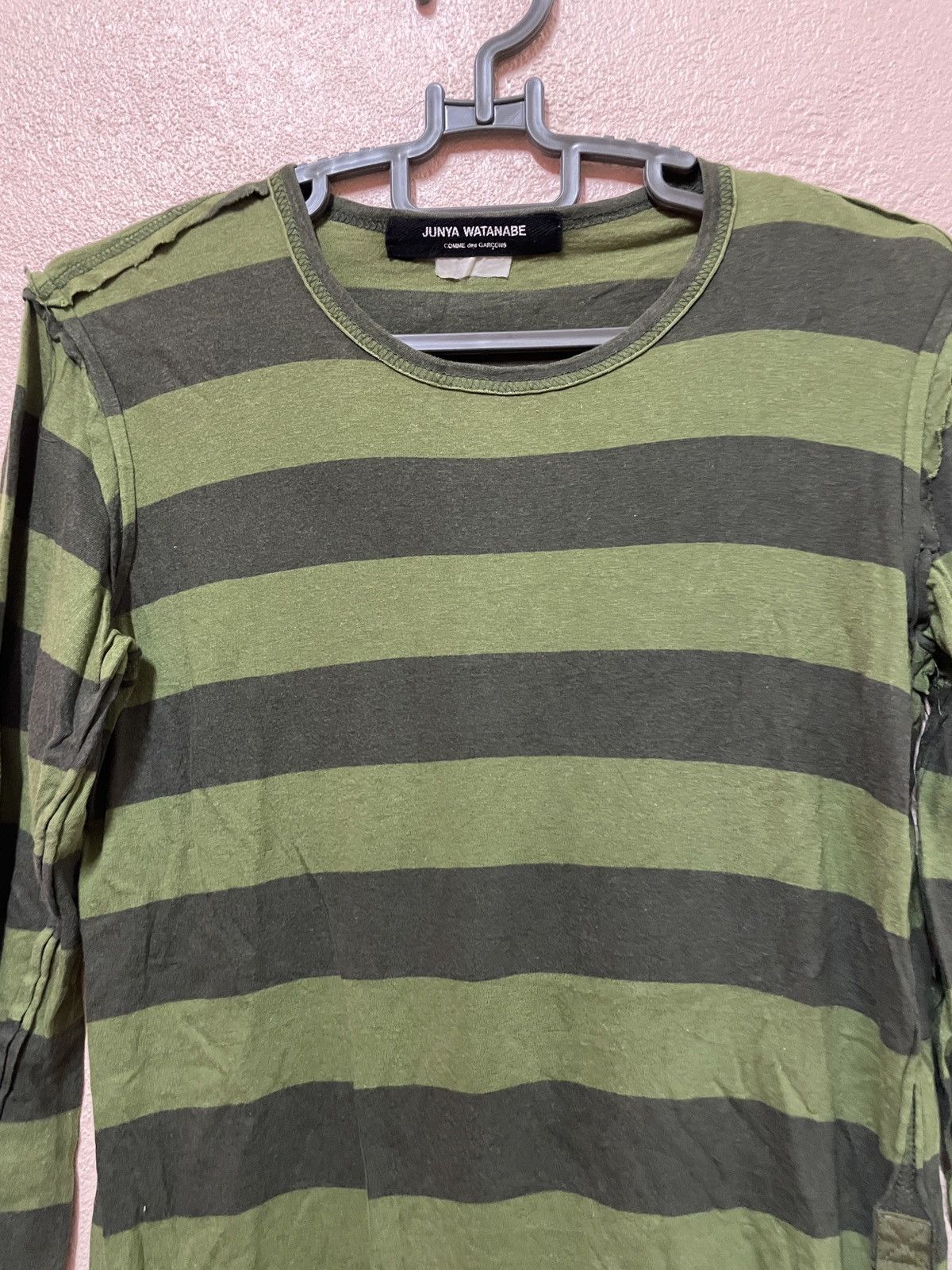 Comme des Garcons Junya Watanabe Comme Des Garçons JR-T023 Bondage Stripe Punk Size US S / EU 44-46 / 1 - 4 Thumbnail