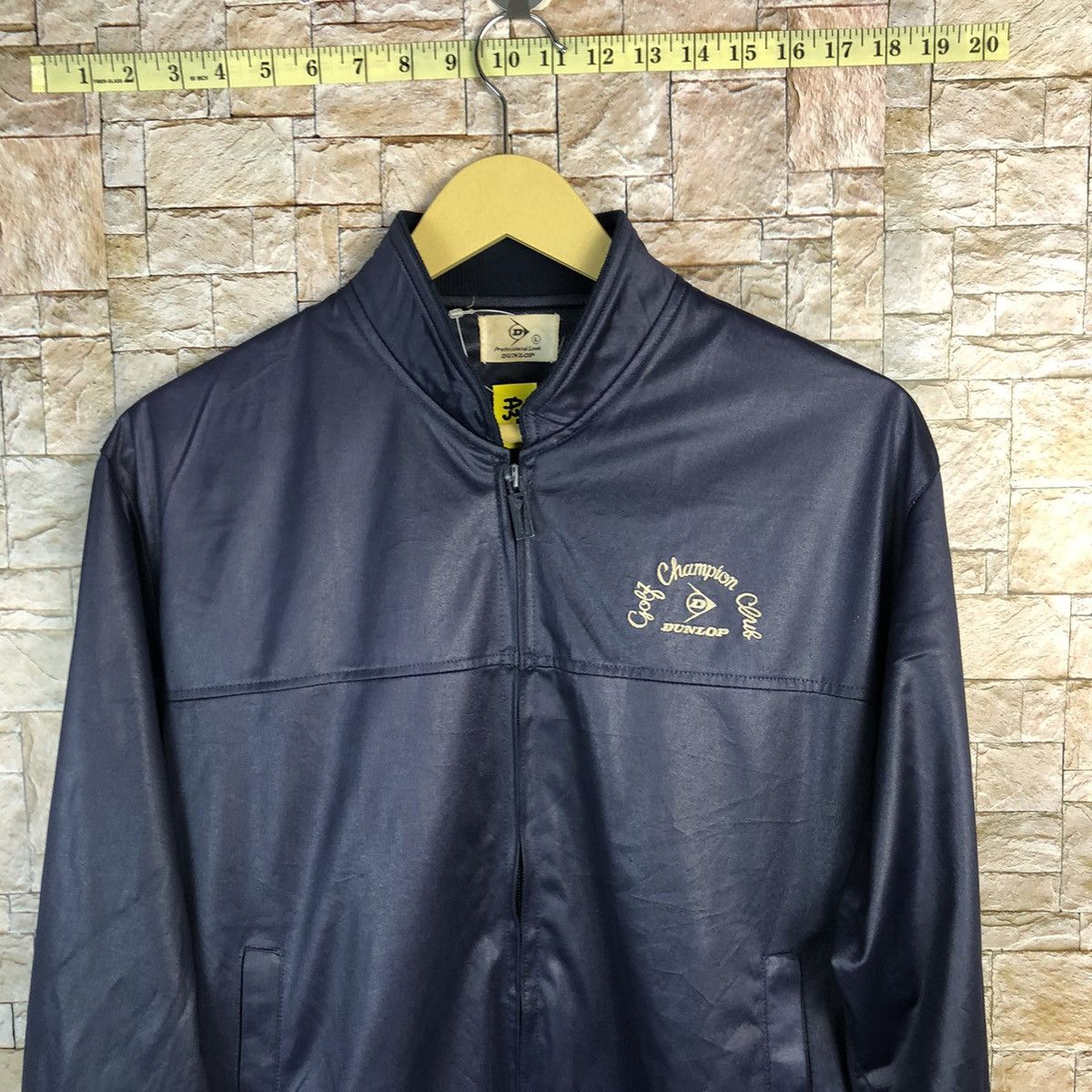 Dunlop vintage Dunlop Dark Blue Bombers Jacket #A377 Size US M / EU 48-50 / 2 - 5 Thumbnail
