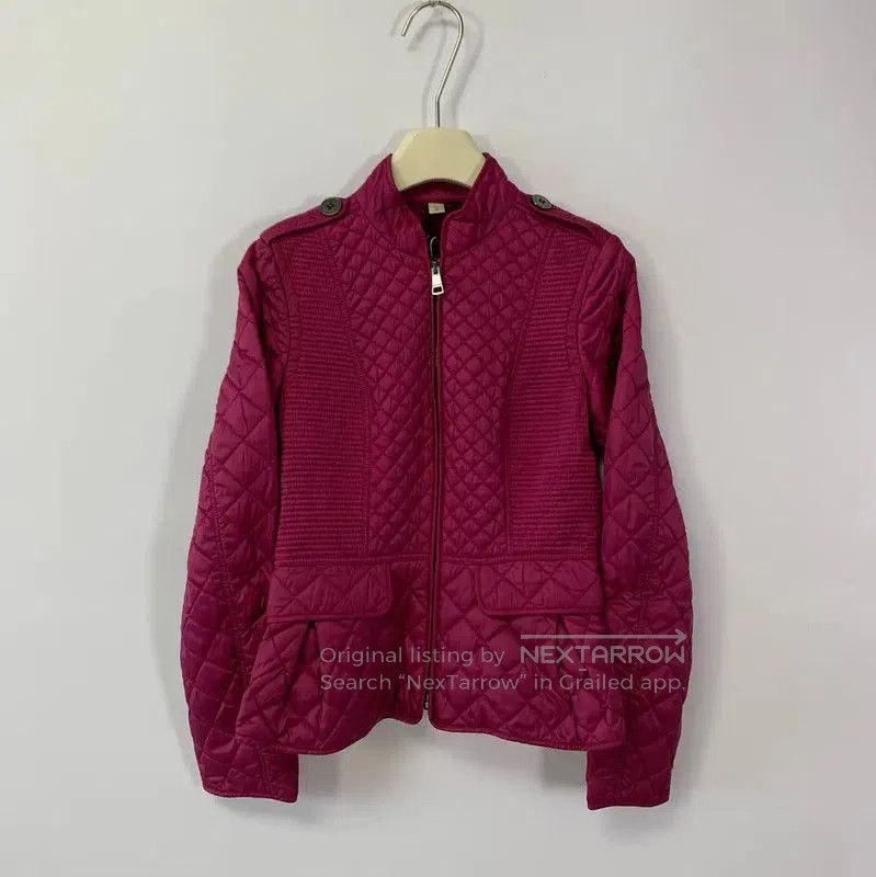 Other Burberry Women's Quilted Pink Jacket. Size XXS / US 00 / IT 34 - 1 Thumbnail
