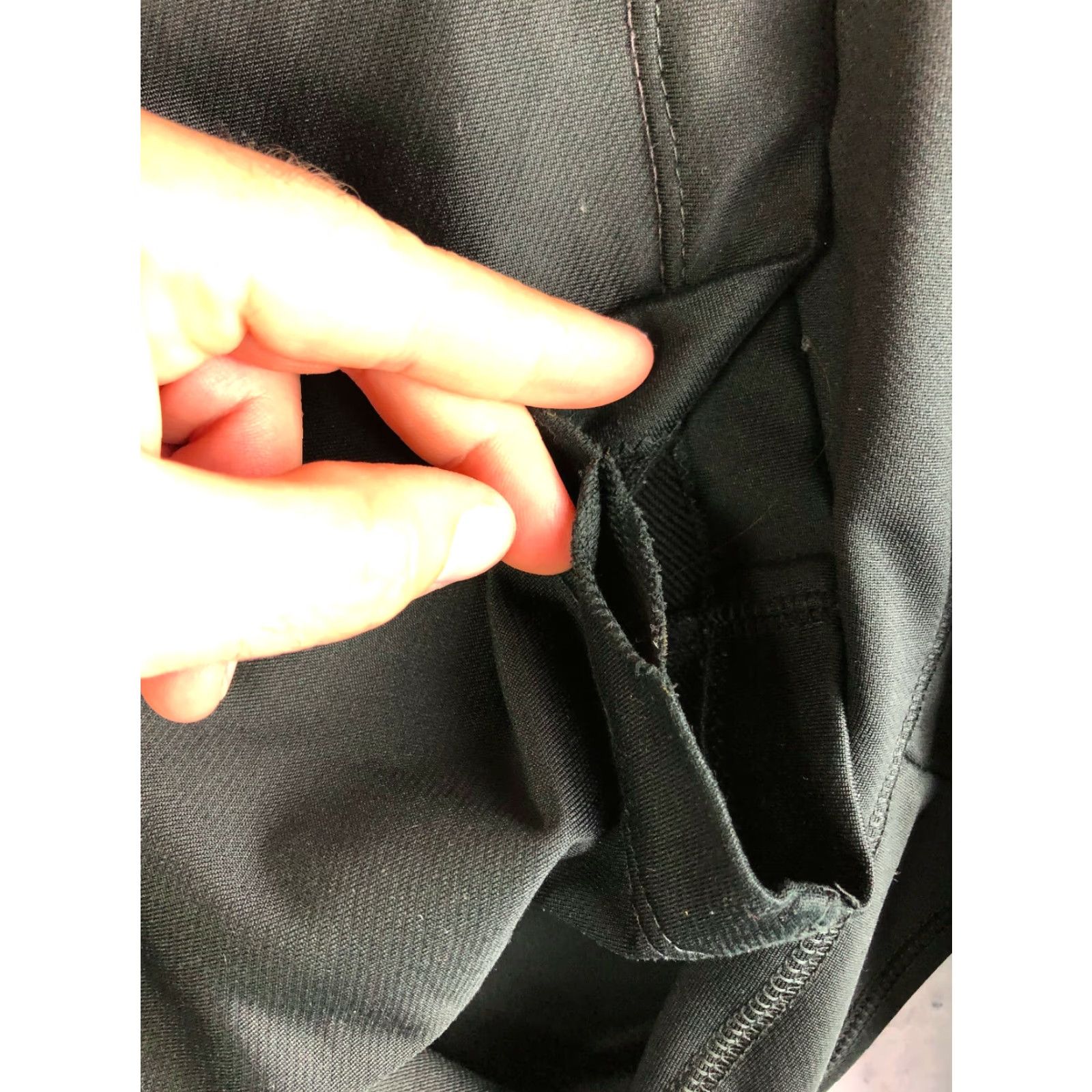 Nike Nike Fit Dry Black Yoga Pants Womens M (8-10) Polyester Spandex Pants Nike Dri-FIT Activewear Yoga 27in Inseam Womens Size 24" / US 00 / IT 34 - 7 Thumbnail