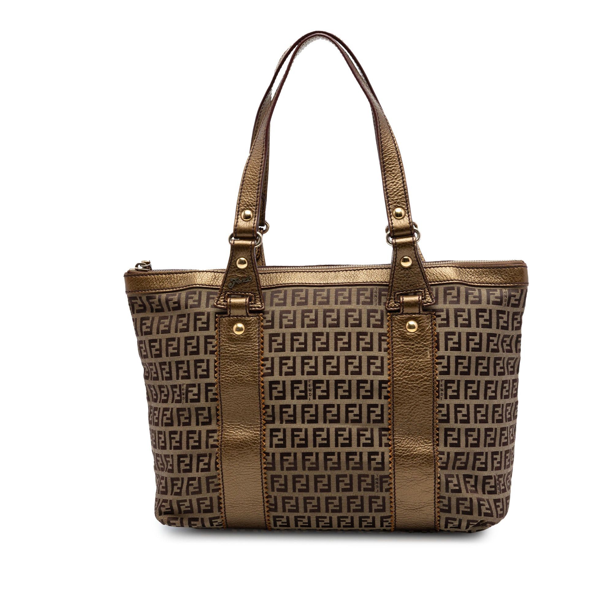 Fendi Zucchino Canvas Tote Size ONE SIZE - 1 Thumbnail