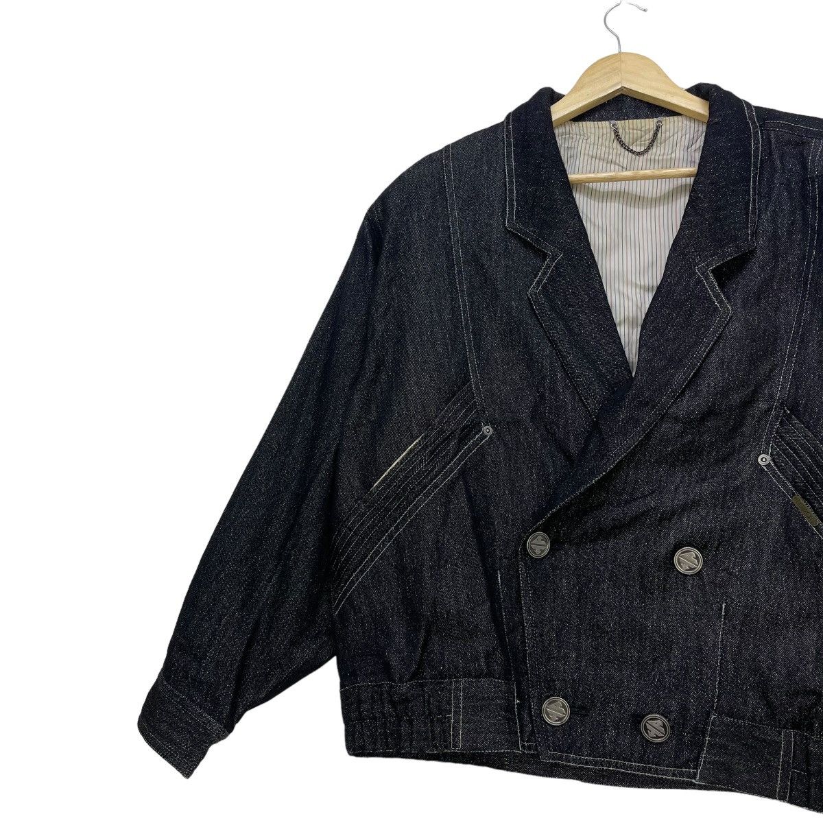 Hardy Amies × Japanese Brand 💥Hardy Armies Double Collar Jacket Size US M / EU 48-50 / 2 - 3 Thumbnail