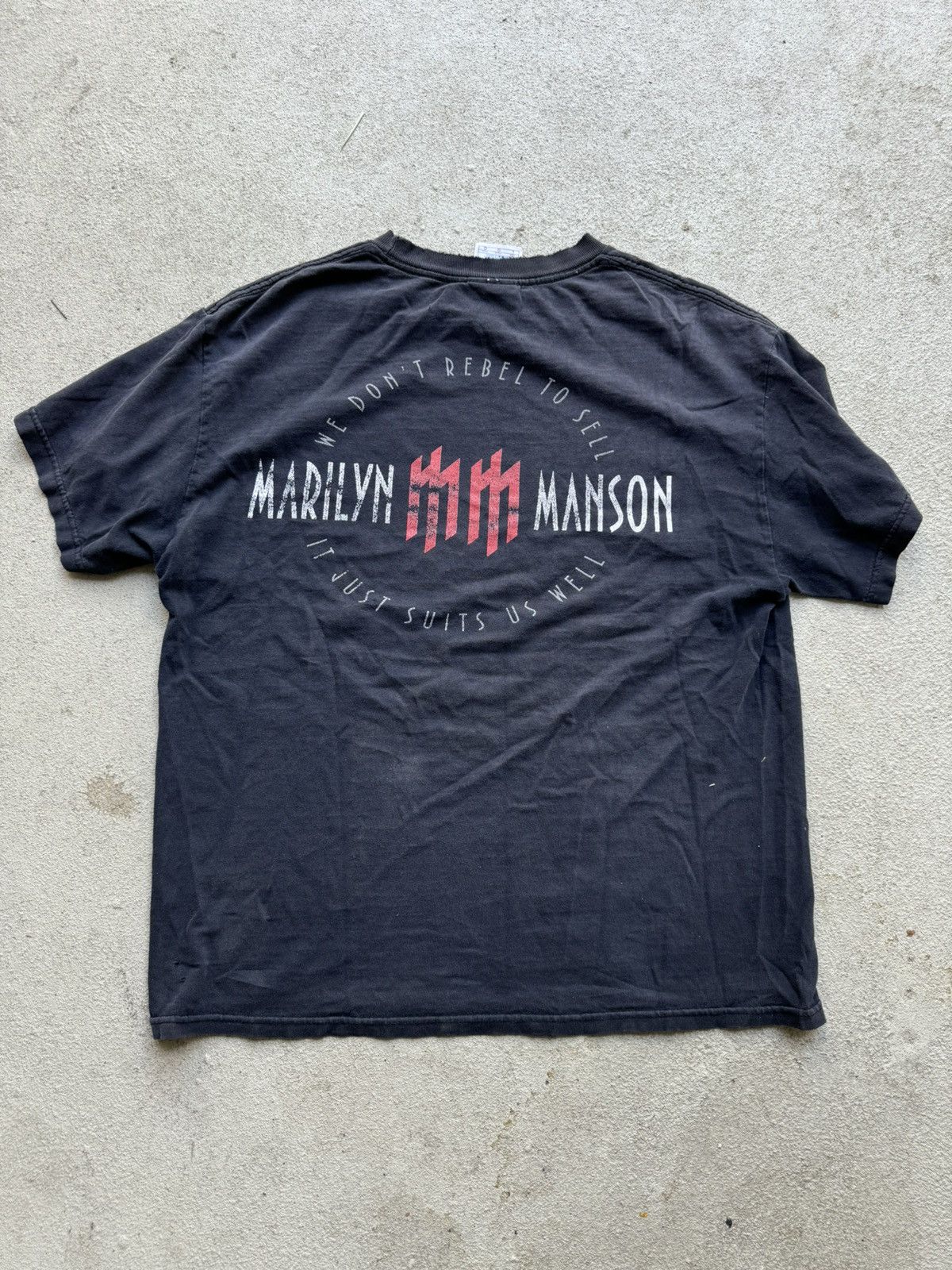 Band Tees × Marilyn Manson × Vintage Marilyn Manson Bright Young Things shirt L Original Size US L / EU 52-54 / 3 - 2 Thumbnail