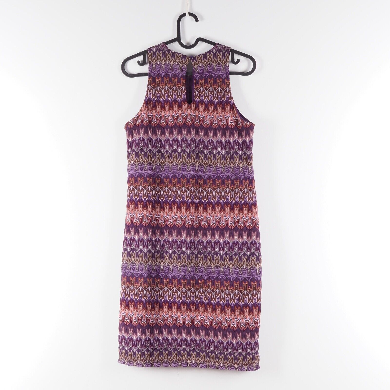 Missoni MISSONI Lindex Multicolor Sleeveless Purple Dress Size XS / US 0-2 / IT 36-38 - 3 Thumbnail
