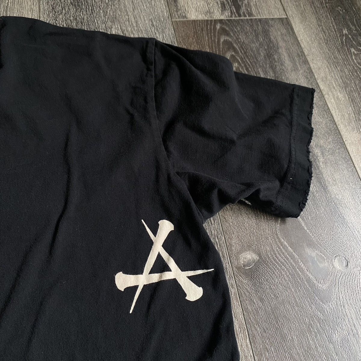 Affliction Vintage Y2K Affliction Skull Wings Graphic Logo Tee Shirt Size US XL / EU 56 / 4 - 4 Thumbnail