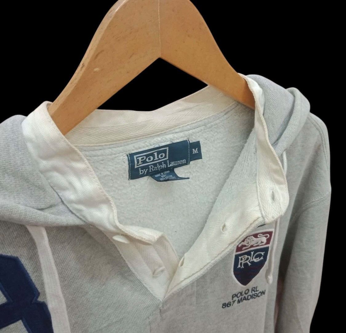 Polo Ralph Lauren × RRL Ralph Lauren × Ralph Lauren Vintage🔥 90s Polo Ralph Lauren Boxy Hoodie Size US M / EU 48-50 / 2 - 4 Thumbnail