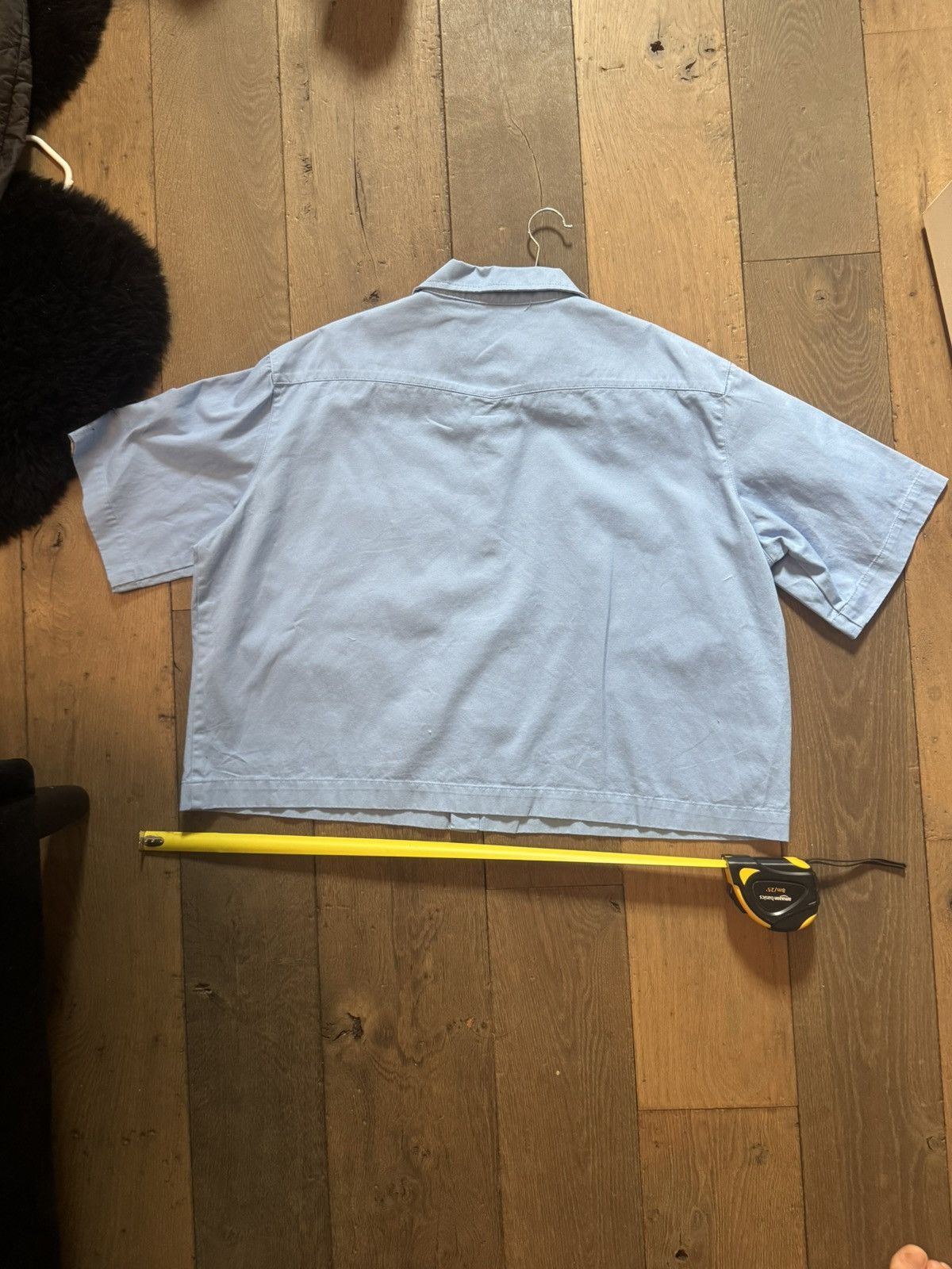 Other Custom Workwear Camp Blue Short Sleeve Button-Up Size Size US L / EU 52-54 / 3 - 2 Thumbnail
