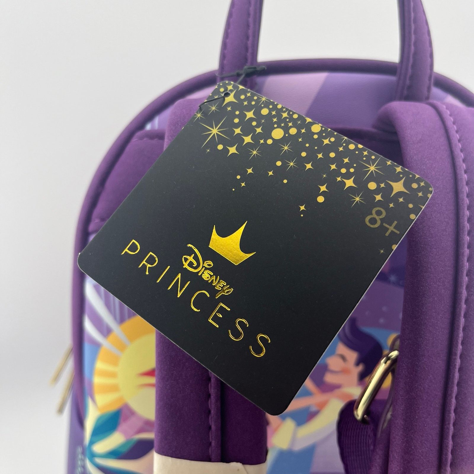 Disney LOUNGEFLY NWT Disney Backpack, Mickey Ears, Little Mermaid Size ONE SIZE - 14 Thumbnail