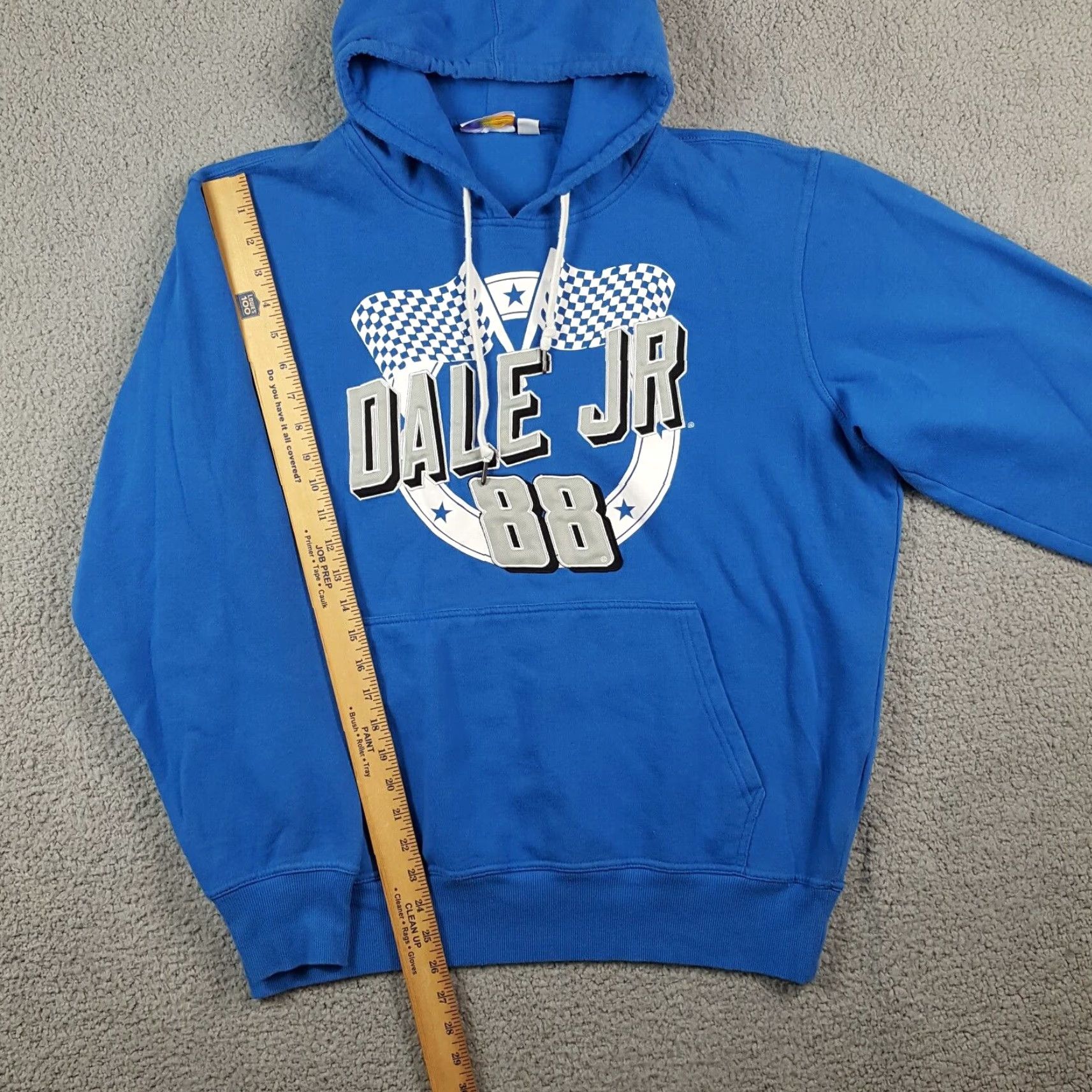 NASCAR VINTAGE NASCAR Dale Earnhardt Jr Hoodie Shirt XL Blue Racing Pullover Sweatshirt Mens 90s Graphic Print Hooded Size US XL / EU 56 / 4 - 8 Thumbnail