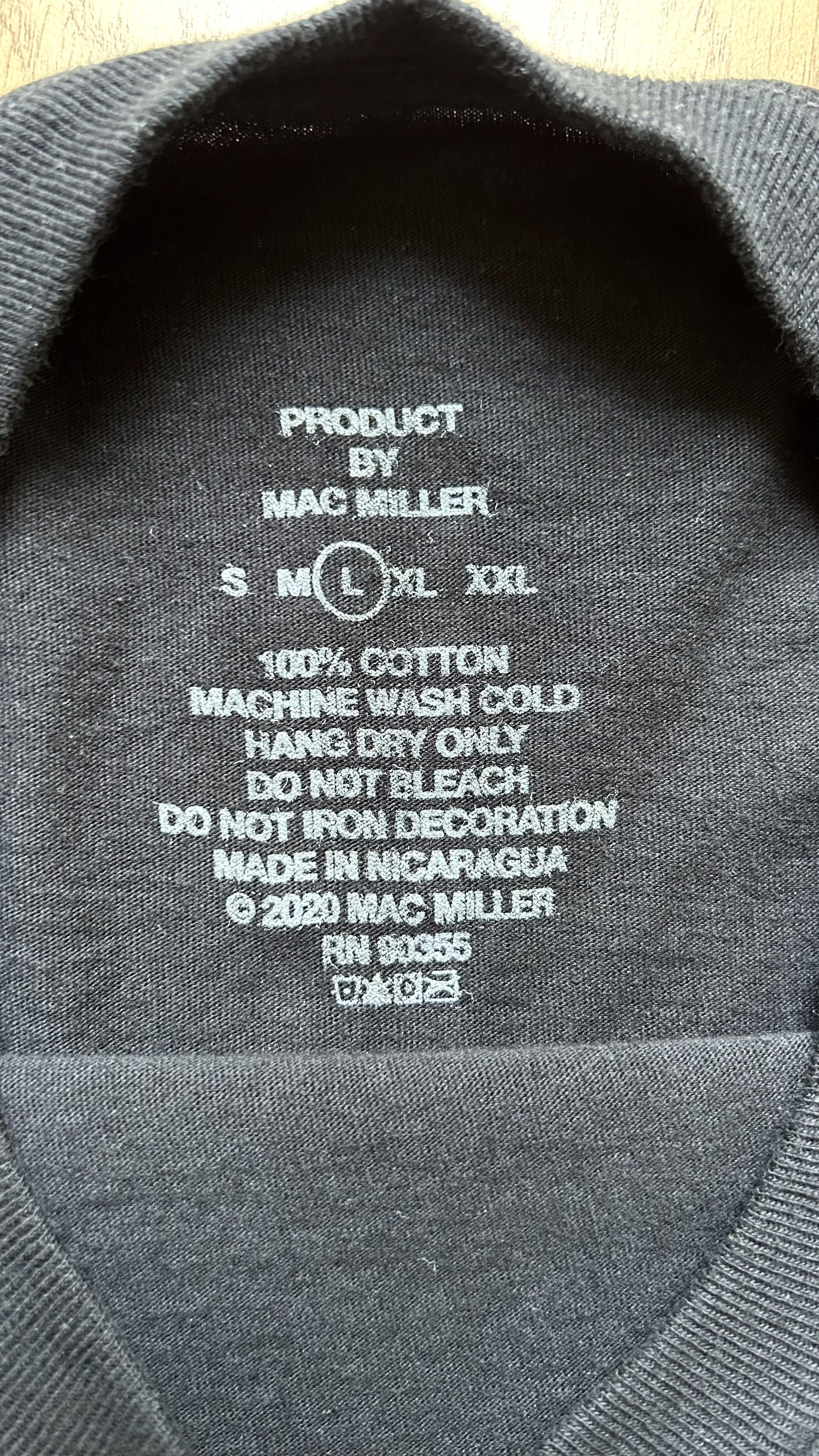 Mac Miller × Vintage Mac Miller Swimming Long Sleeve Size US L / EU 52-54 / 3 - 5 Thumbnail
