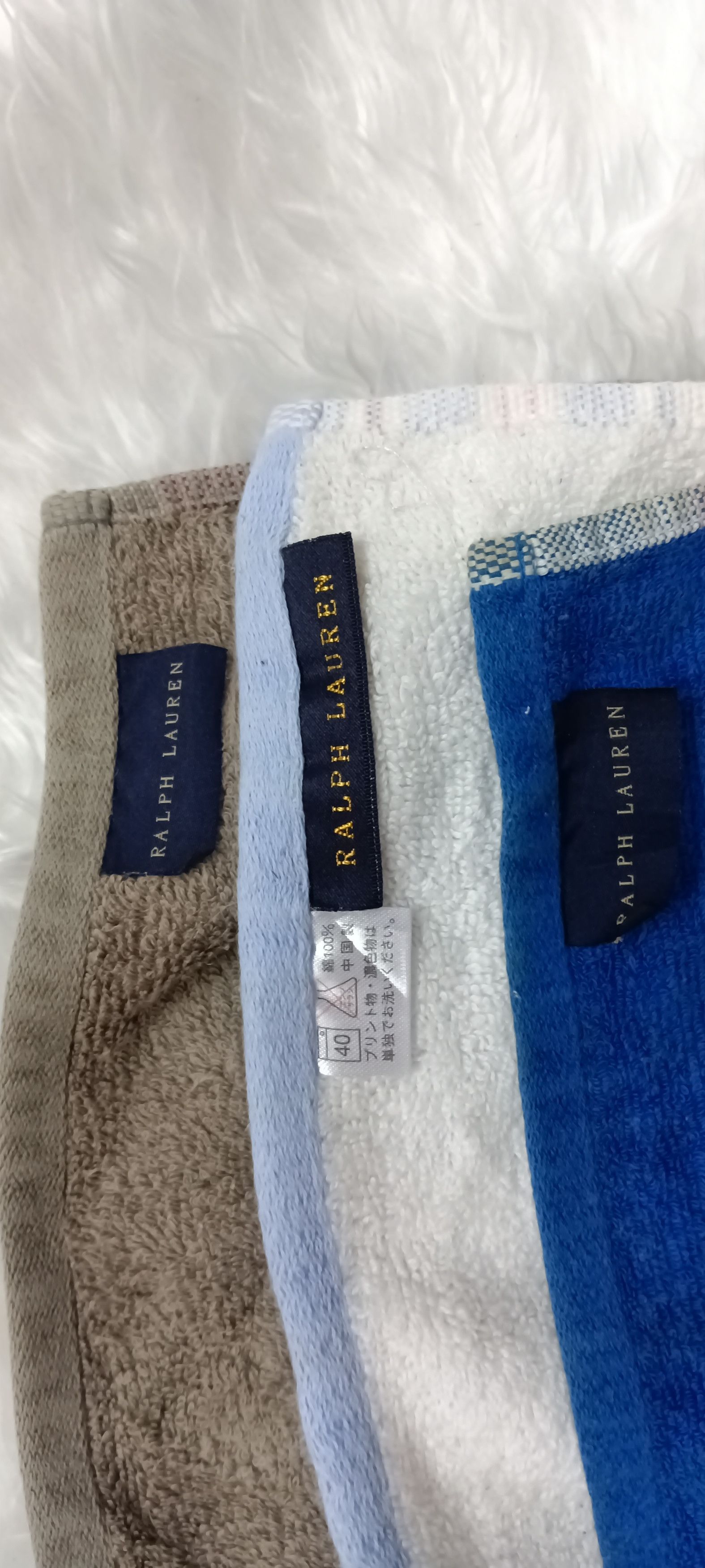Polo Ralph Lauren × Vintage combo 3 Polo ralph lauren classics face towel Size ONE SIZE - 3 Thumbnail
