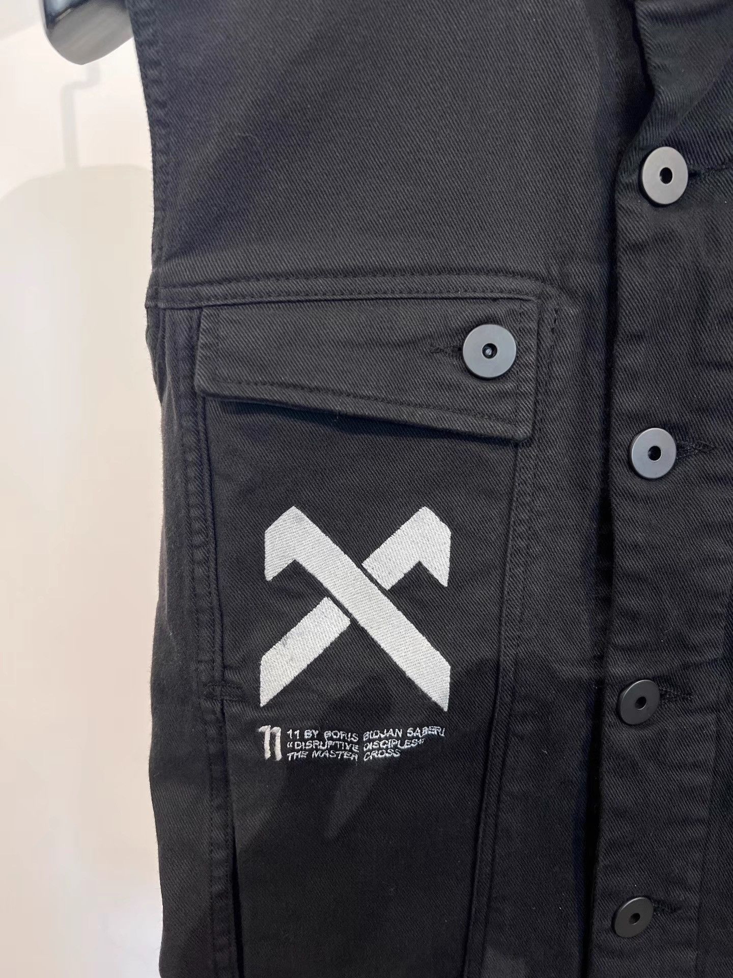 11 By Boris Bidjan Saberi 11by BBS V3 Printed Jean Vest K35 Size US S / EU 44-46 / 1 - 4 Thumbnail