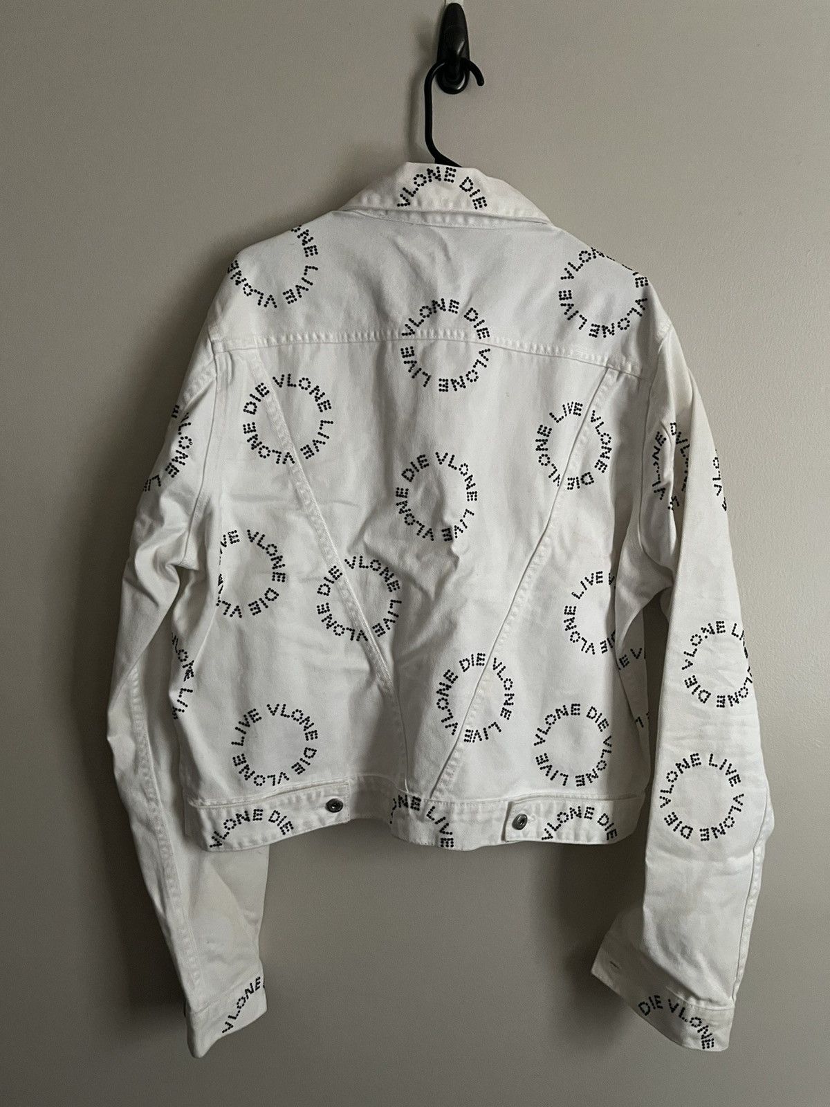 Vlone SAMPLE VLONE RHINESTONE DENIM JACKET/PANTS BUNDLE Size US M / EU 48-50 / 2 - 3 Thumbnail