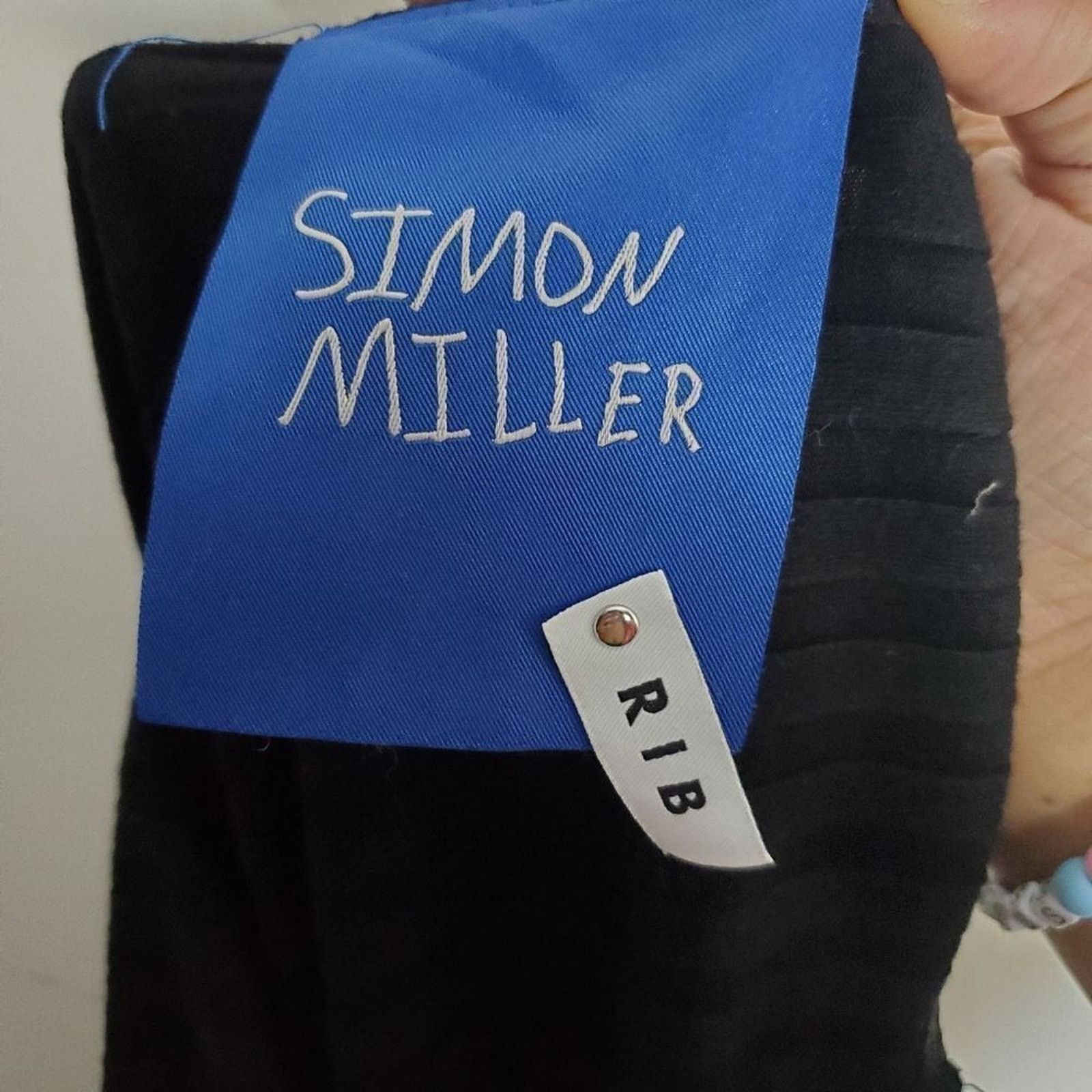 Simon Miller Simon Miller Ribbed Supa Low Back Black Romper Size L Size 34" / US 12 / IT 48 - 6 Thumbnail