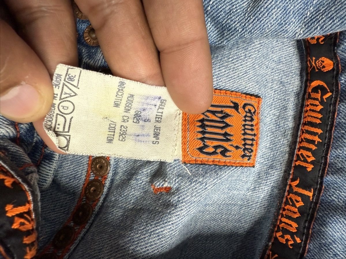 Jean Paul Gaultier Archival Jean Paul Gaultier Rivet Studded Cropped Denim JKT Size US S / EU 44-46 / 1 - 11 Thumbnail