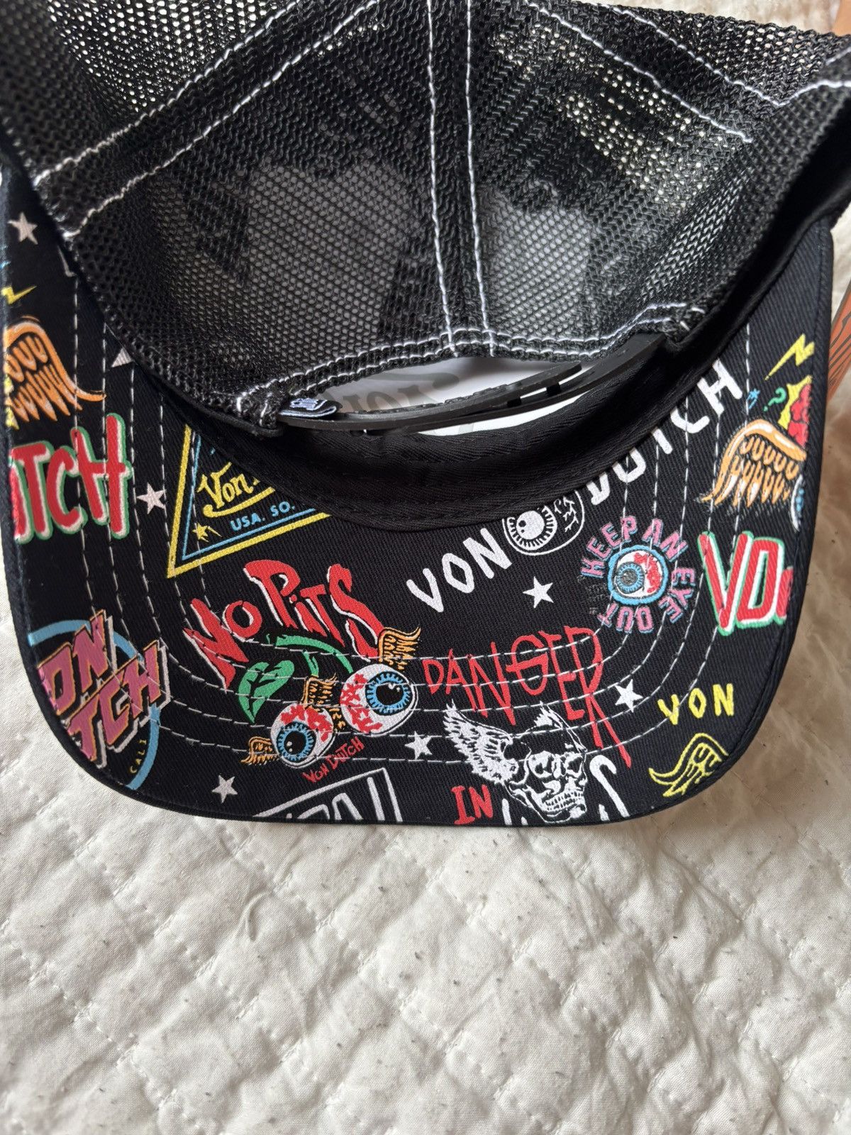 Von Dutch Von Dutch Trucker Hat – Y2K Patchwork (New With Tags) Size ONE SIZE - 3 Thumbnail