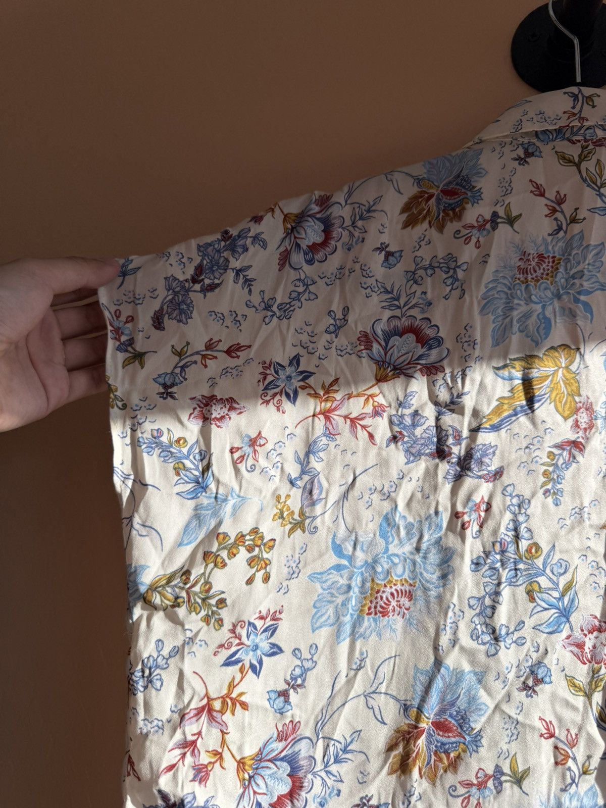 Joie Joie Floral Button-Up Blouse – Lightweight & Elegant Size M / US 6-8 / IT 42-44 - 5 Thumbnail