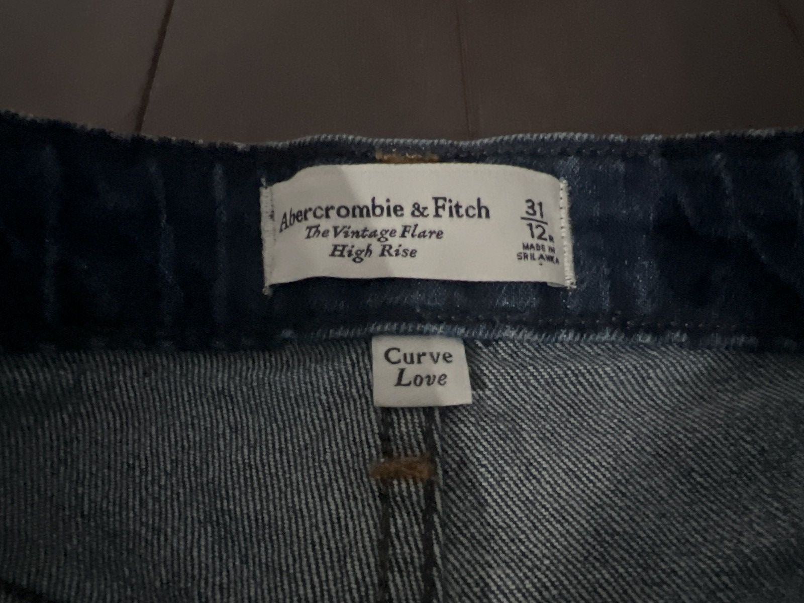 Abercrombie & Fitch vintage abercrombie & fitch flare jeans Size 31" - 3 Thumbnail