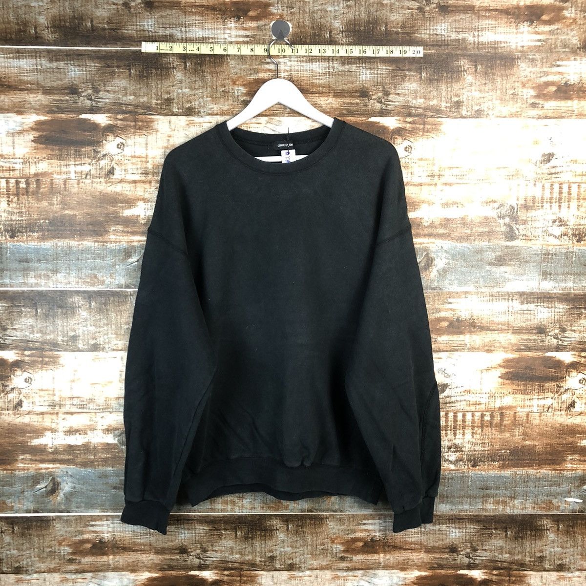 Comme Ca Ism Comme Ca Ism Black Sweatshirt #A2368 Size US L / EU 52-54 / 3 - 7 Thumbnail
