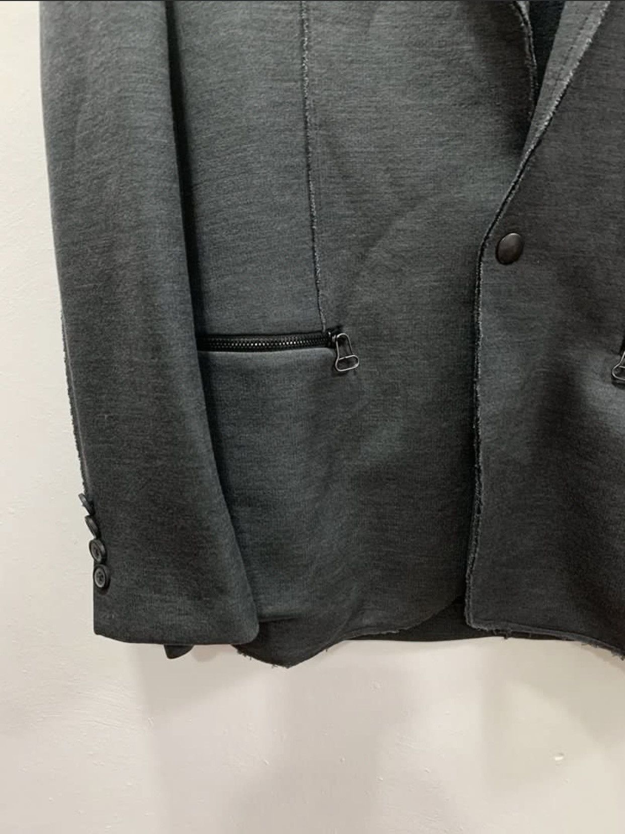 Lanvin LANVIN LUCAS OSSENDRIJVER SINGLE SNAP BUTTON BLAZER JACKET Size US S / EU 44-46 / 1 - 4 Thumbnail